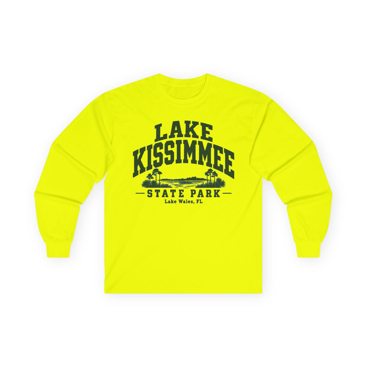 Lake Kissimmee State Park Logo- Long Sleeve Tee