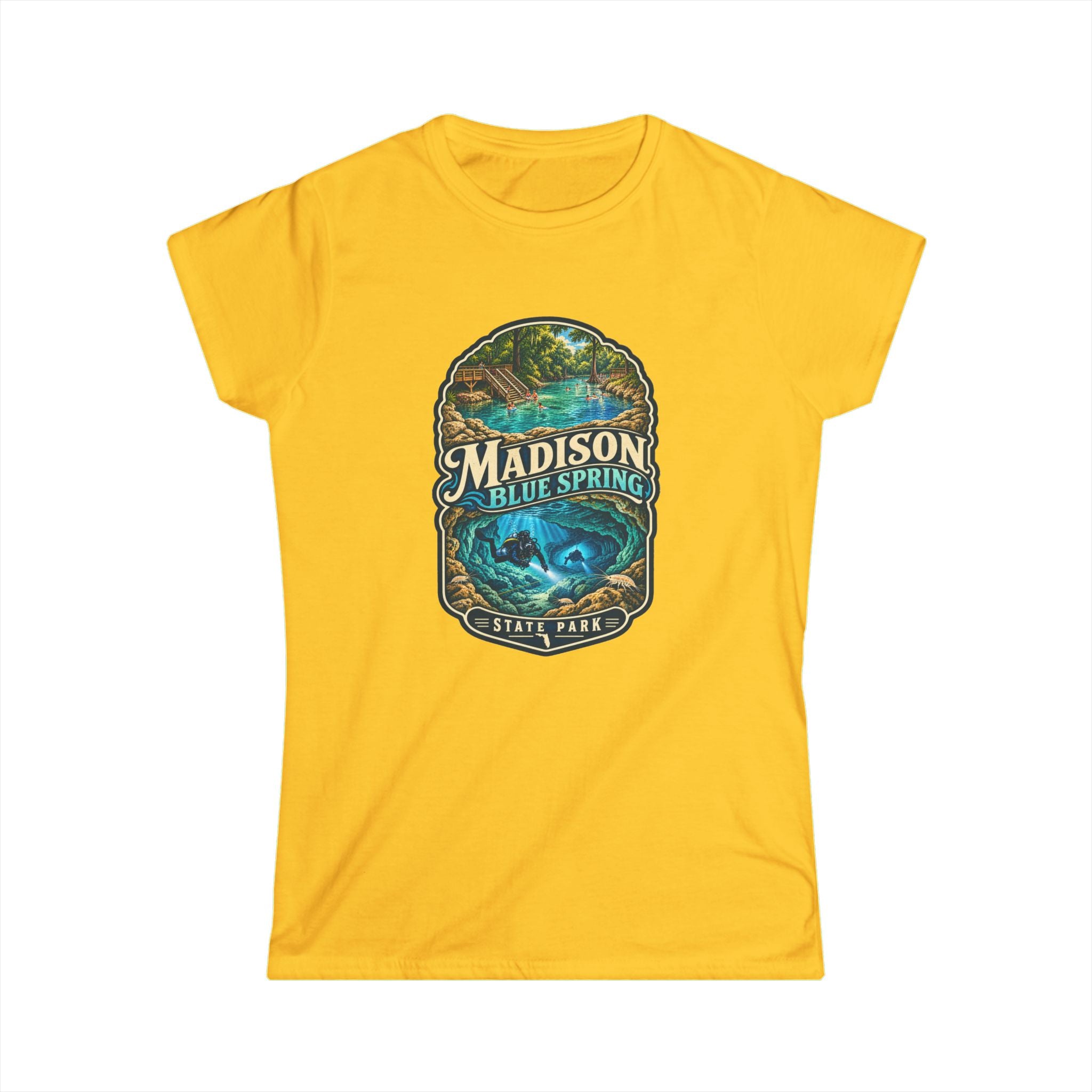 Madison Blue Spring- Vintage Tee