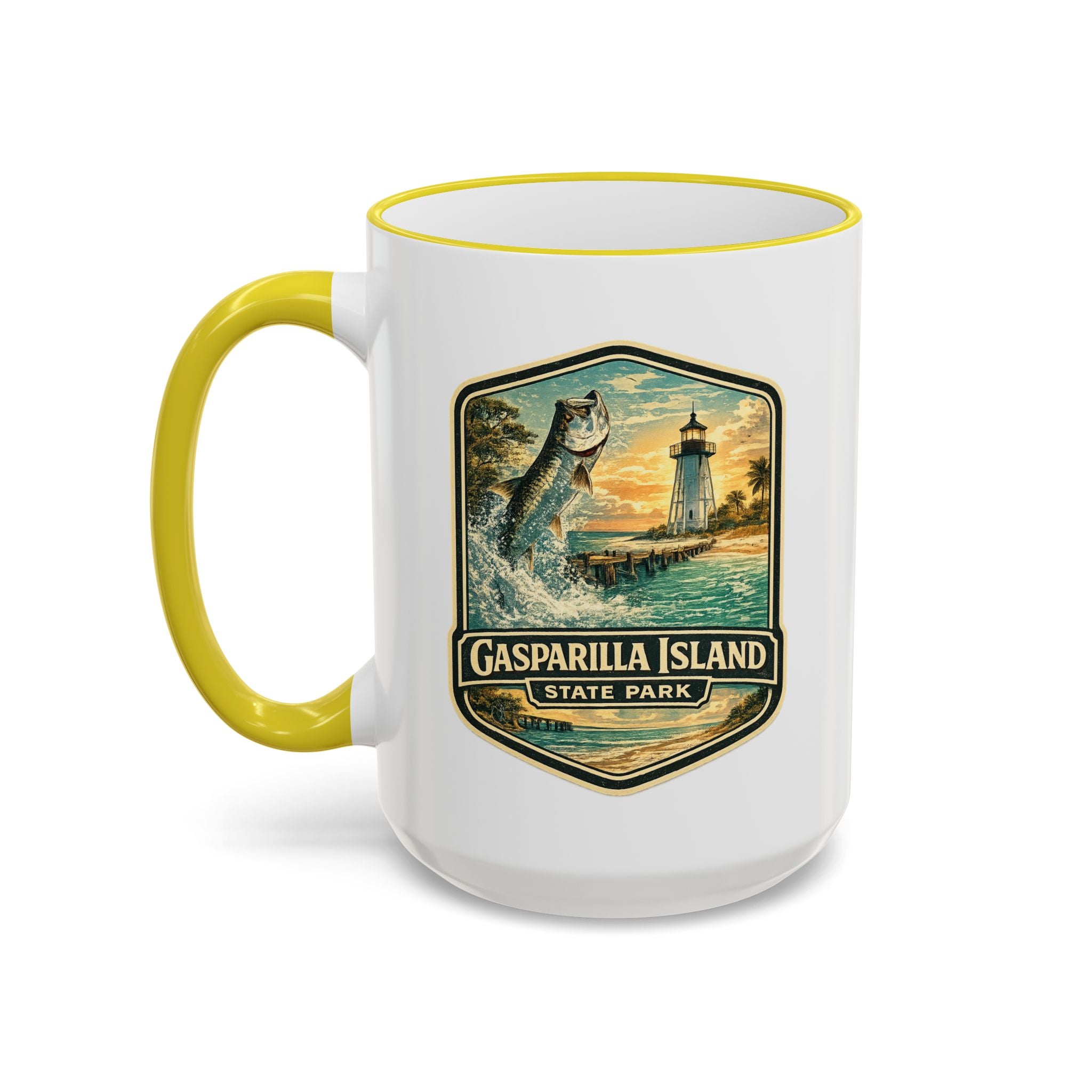 Gasparilla Island Accent Rim & Handle 11oz/15oz