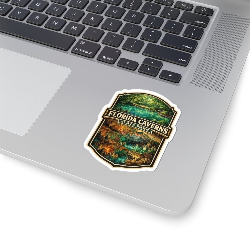 Florida Caverns State Park Sticker — Scenic Kiss-Cut Travel Decal