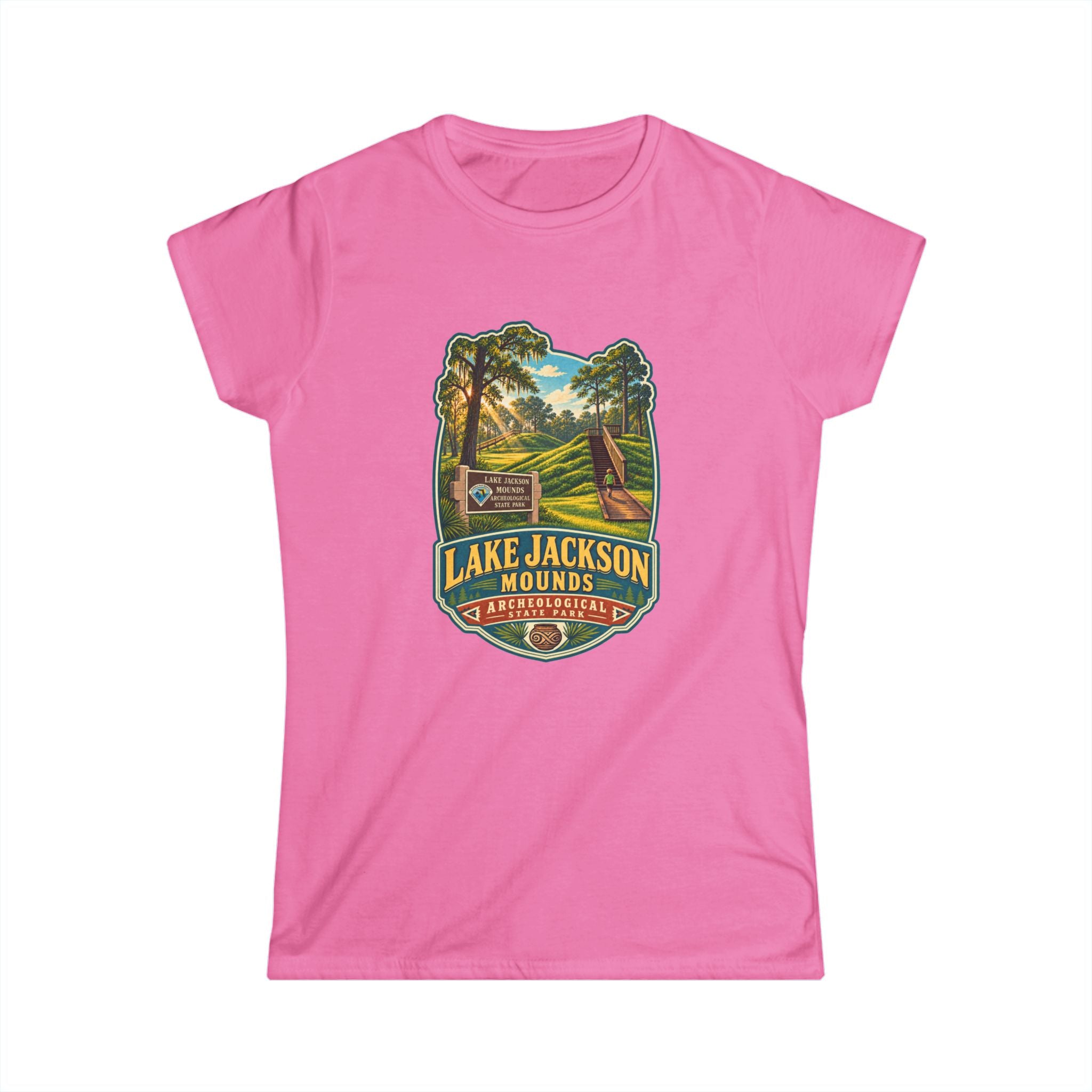 Lake Jackson Mounds- Vintage Tee