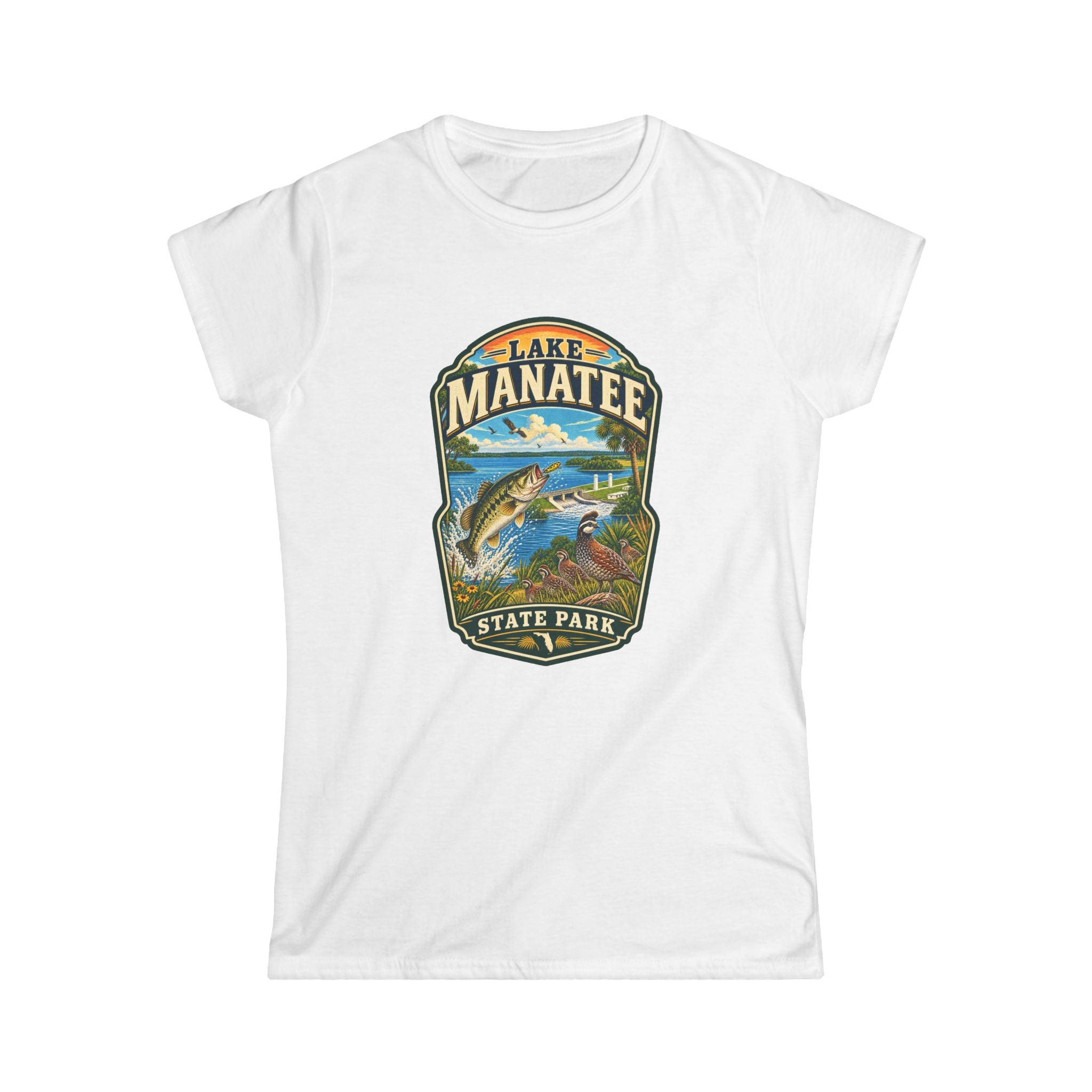 Lake Manatee- Vintage Tee
