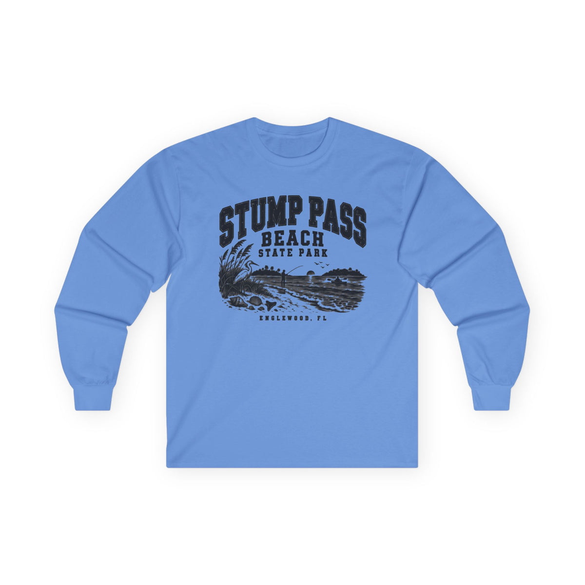 Stump Pass Beach State Park- Long Sleeve Tee