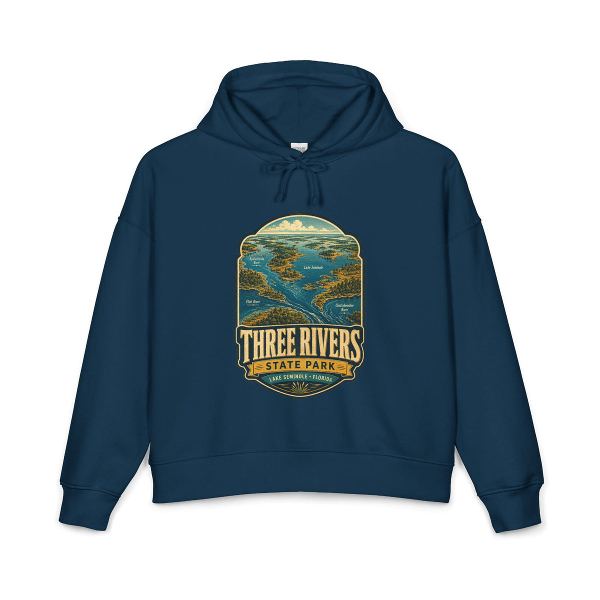 Three Rivers — Vintage Hoodie