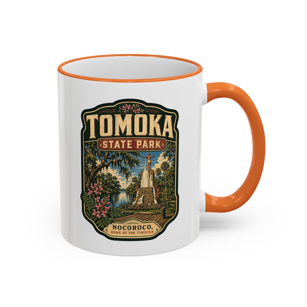 Tomoka State Park Accent Rim & Handle 11oz/15oz