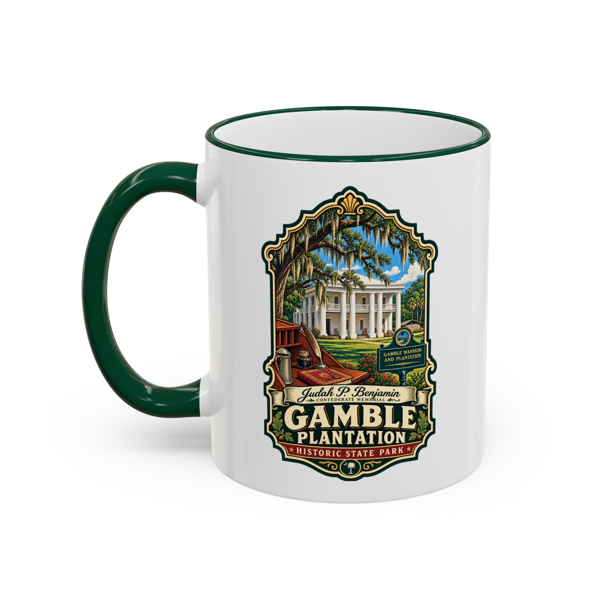 Gamble Plantation Accent Rim & Handle 11oz/15oz