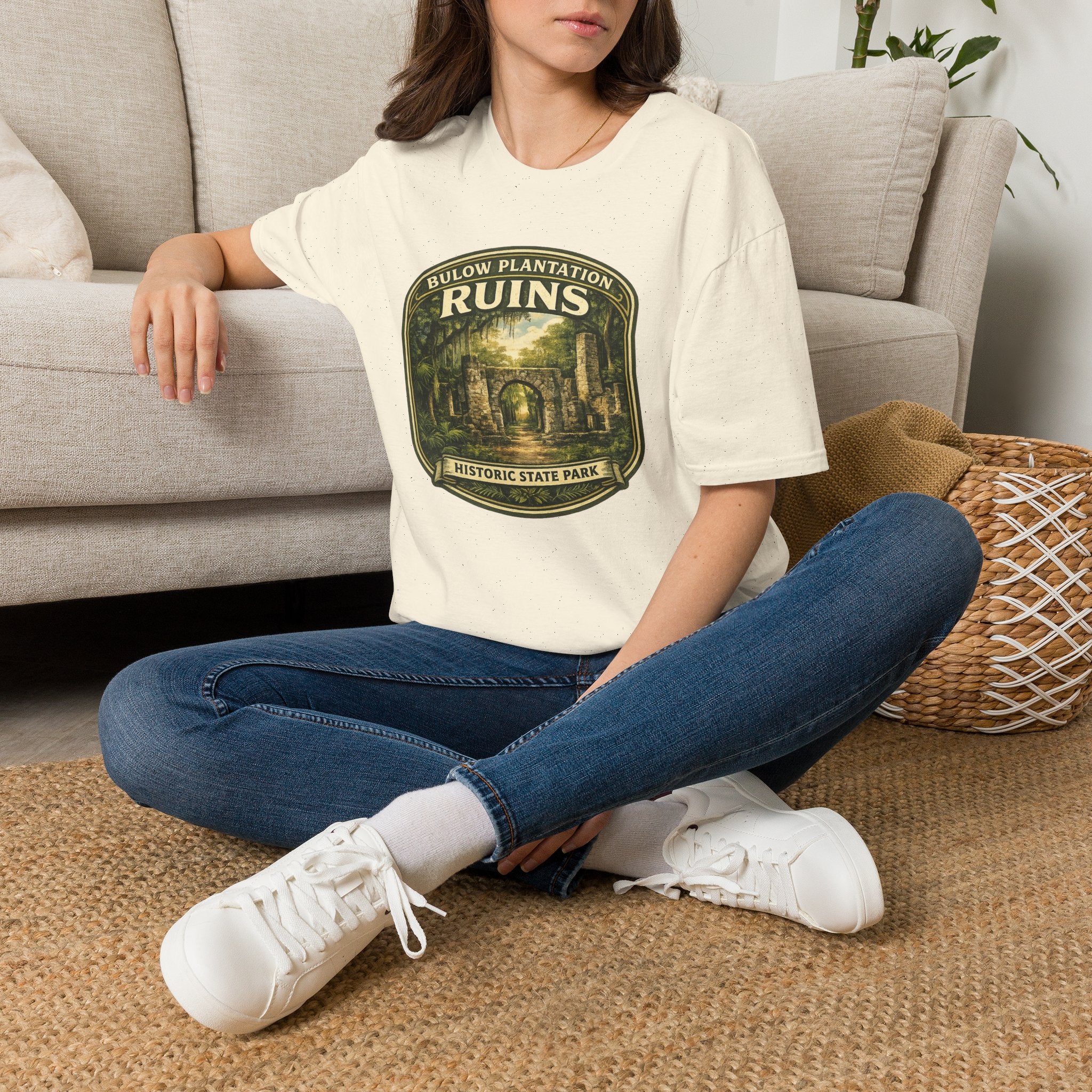 Bulow Plantation Ruins — Retro Tee
