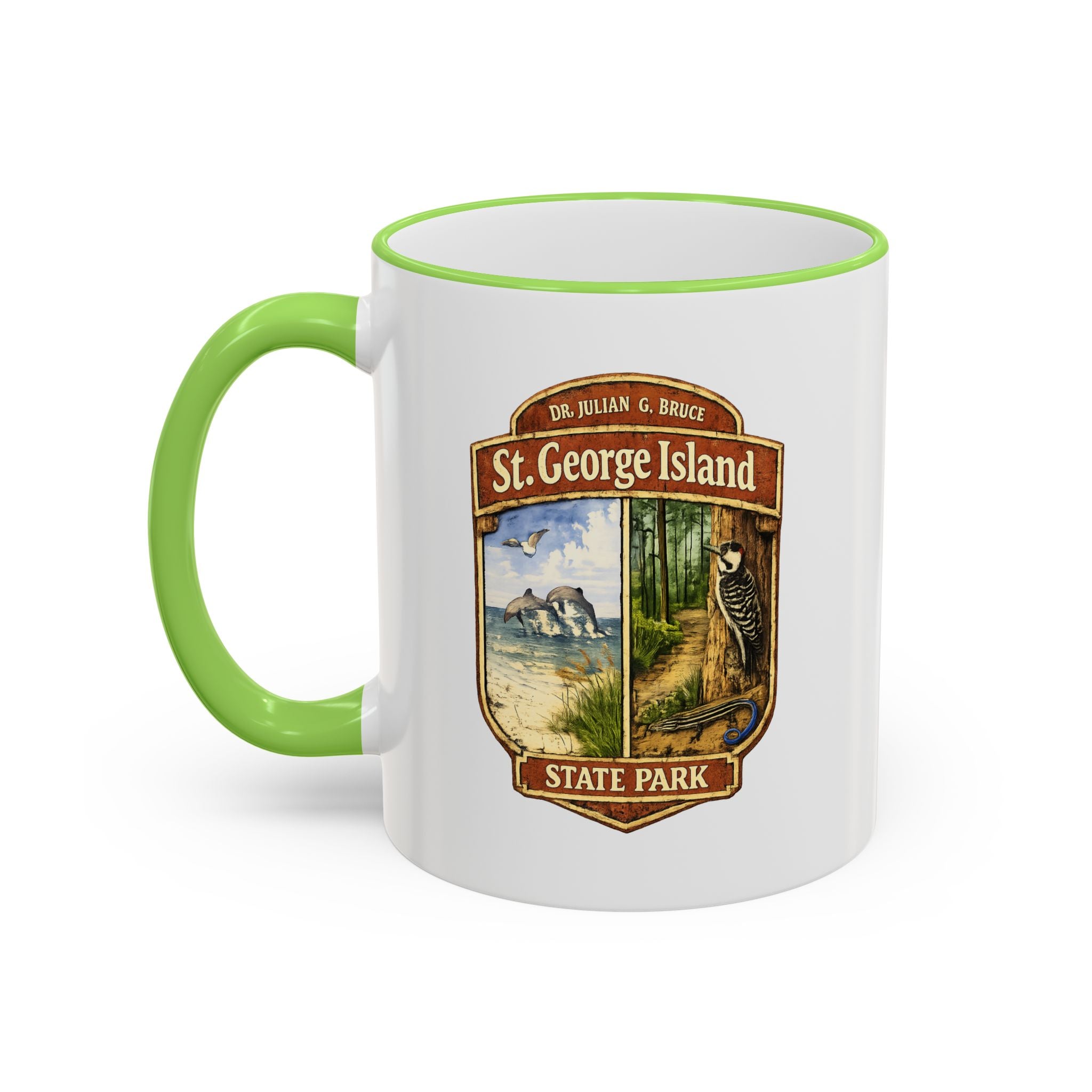 St. George Island Accent Rim & Handle 11oz/15oz