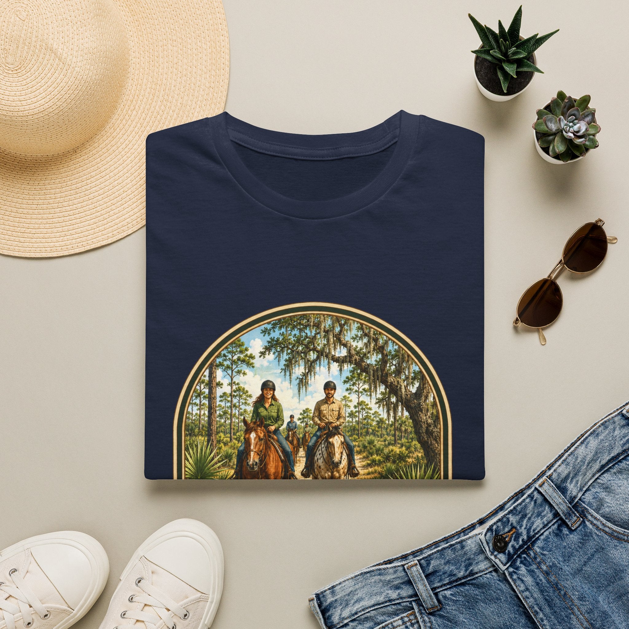 Rock Springs Guest Ranch — Retro Tee