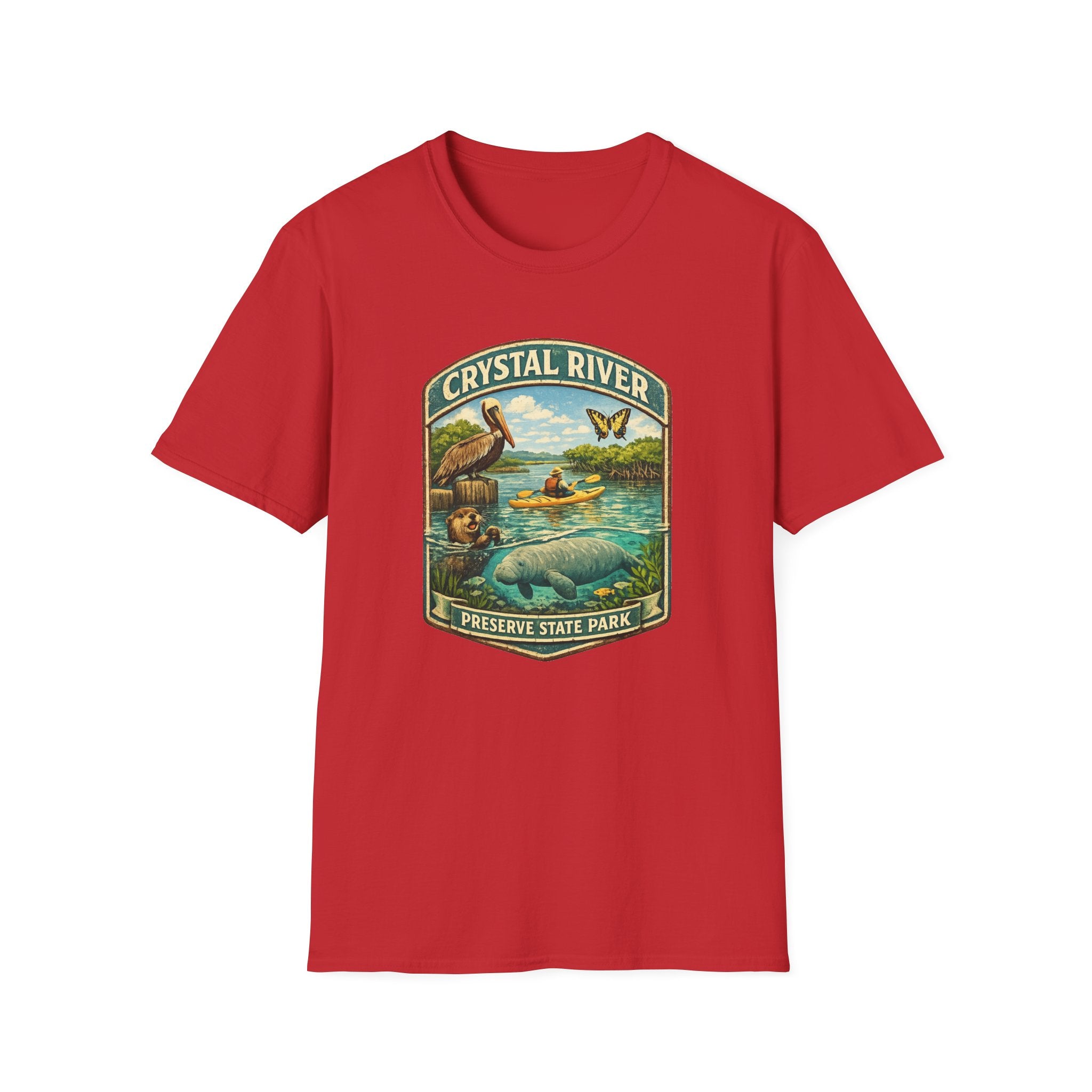 Crystal River Preserve- Retro Tee