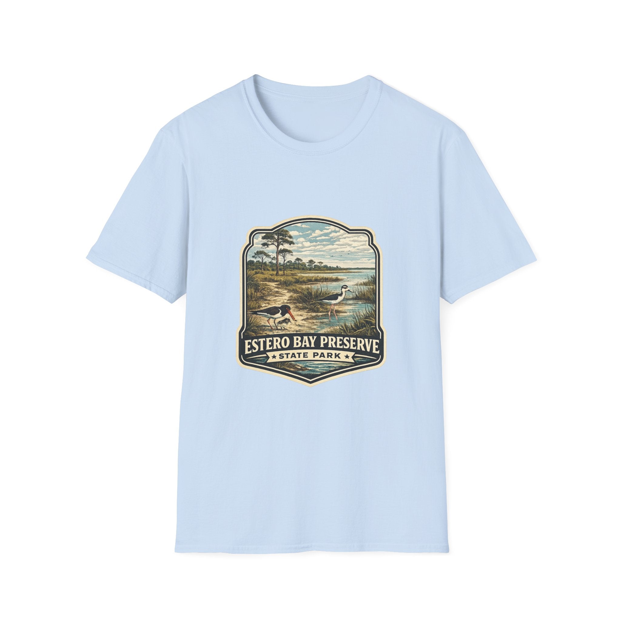 Estero Bay- Retro Tee