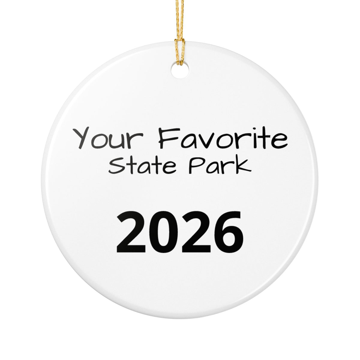 CUSTOMIZABLE Manatee Ceramic Ornament — Holiday Decoration