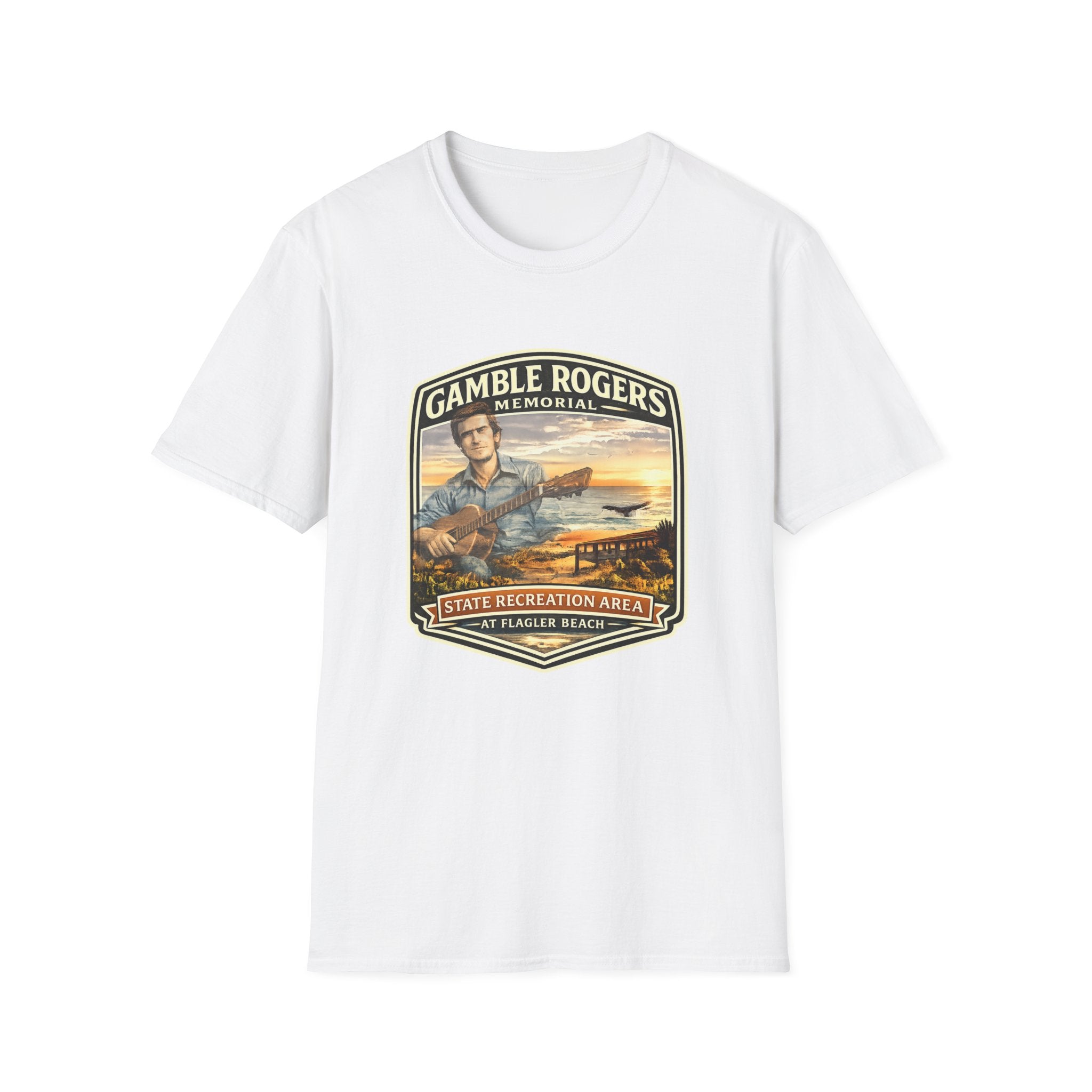 Gamble Rogers Memorial- Retro Tee