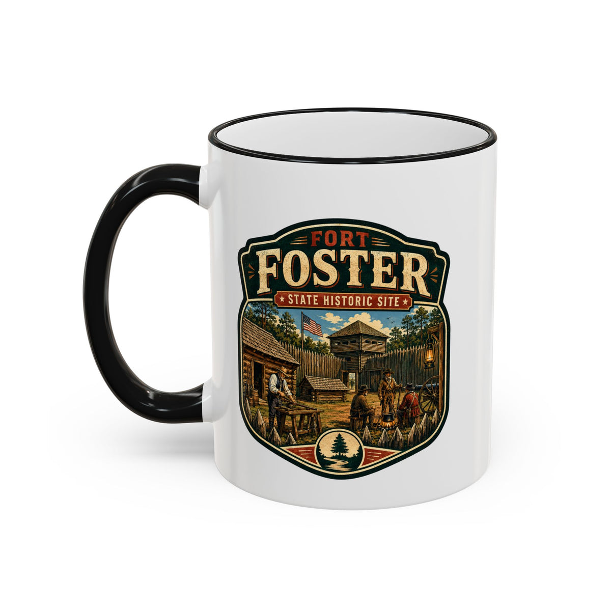 Fort Foster — Accent Rim & Handle 11oz/15oz