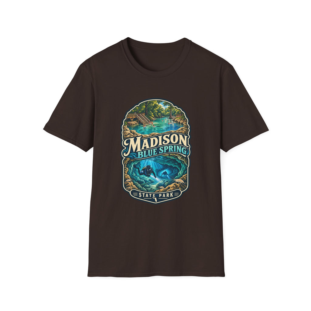 Madison Blue Spring- Retro Tee