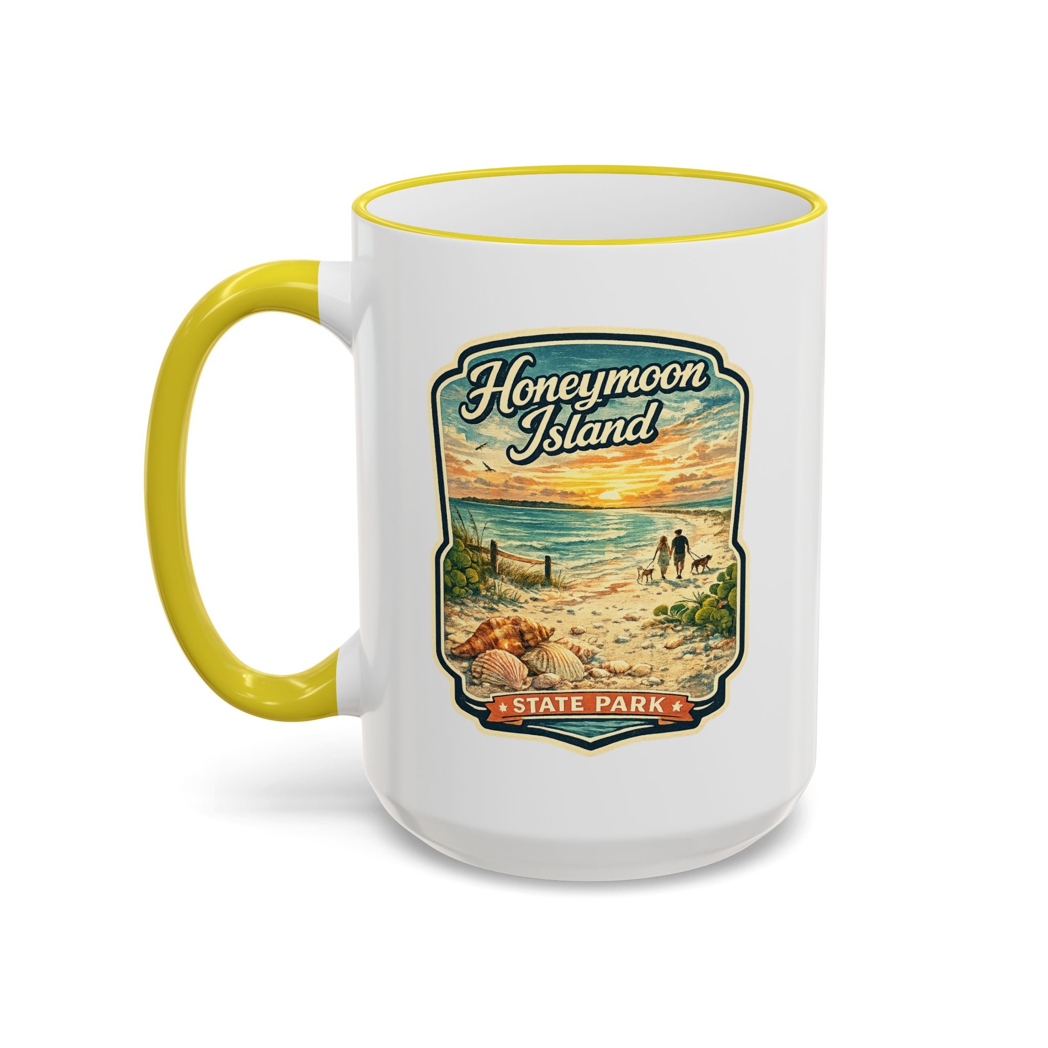 Honeymoon Island Accent Rim & Handle 11oz/15oz