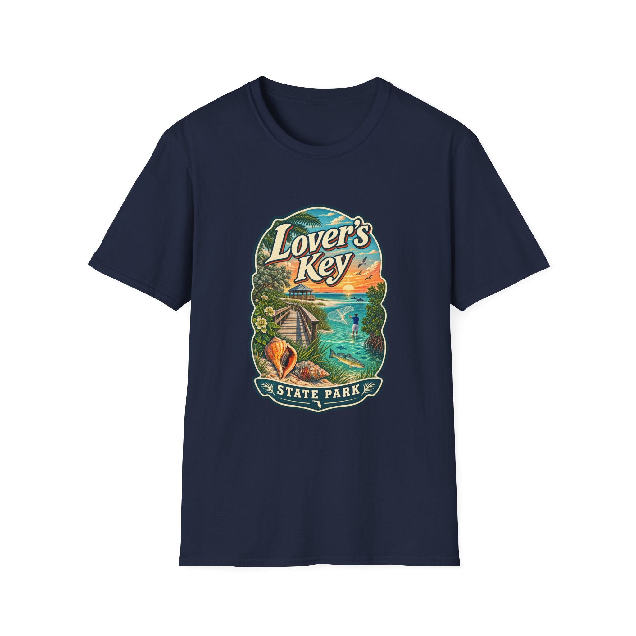 Lovers Key- Retro Tee