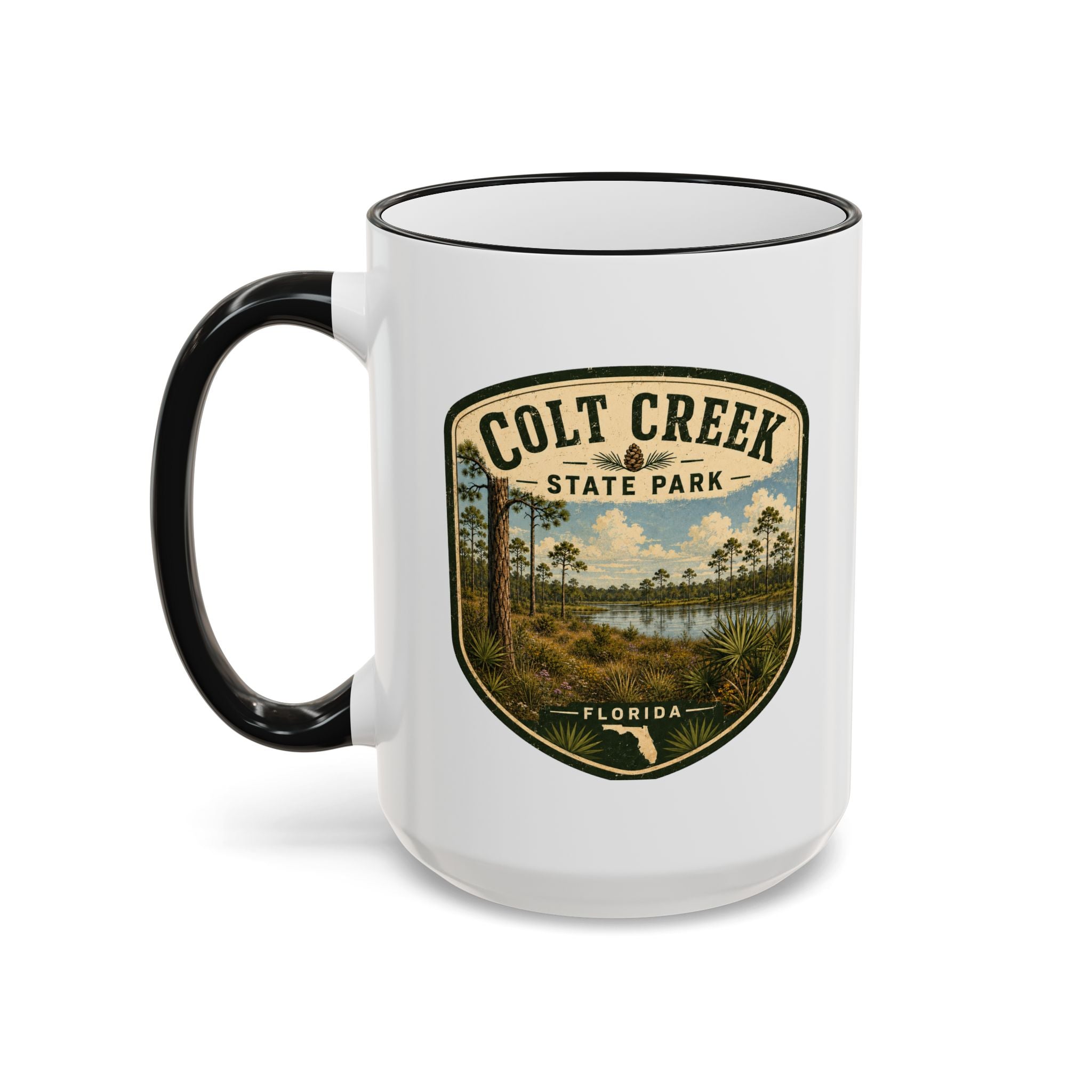 Colt Creek Meadow Mug — Accent Rim & Handle 11oz/15oz