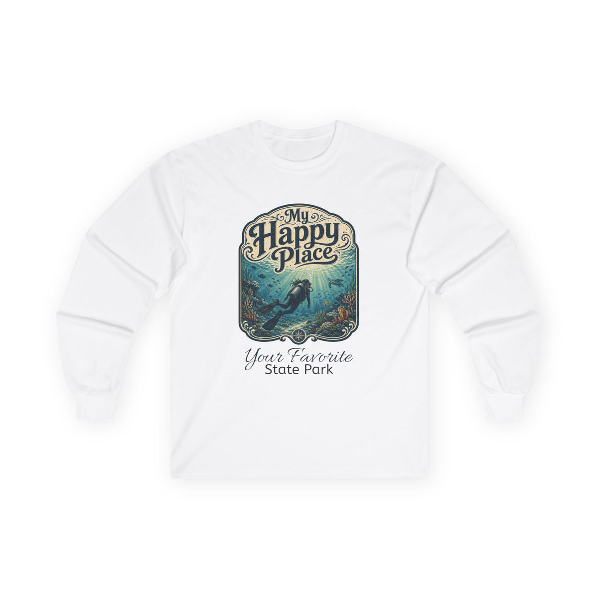 CUSTOMIZABLE Ocean — Vintage SCUBA Shirt