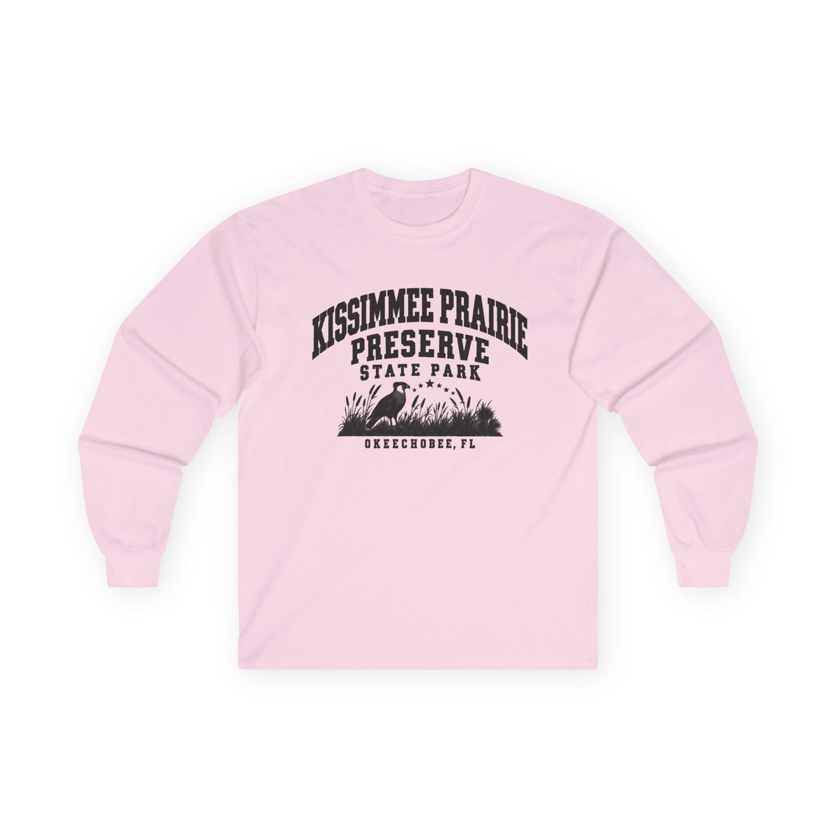 Kissimmee Prairie Preserve State Park Logo- Long Sleeve Tee