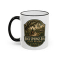 Rock Springs Run Vintage Mug — Accent Rim & Handle 11oz/15oz