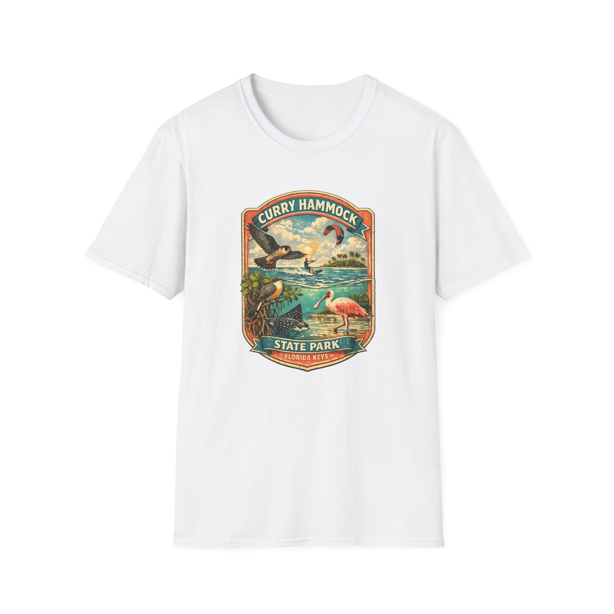 Curry Hammock- Retro Tee