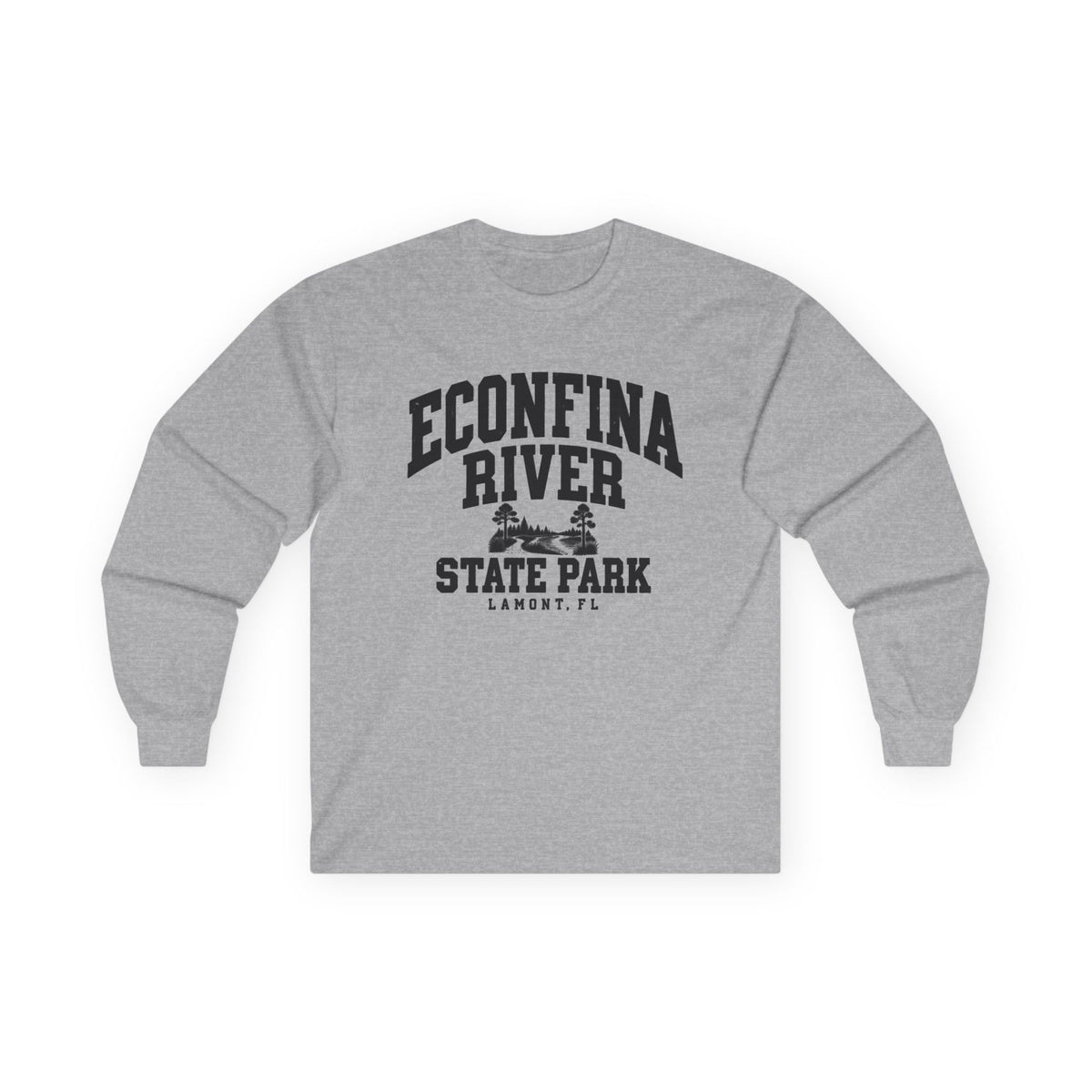 Econfina River State Park Vintage Logo- Long Sleeve Tee