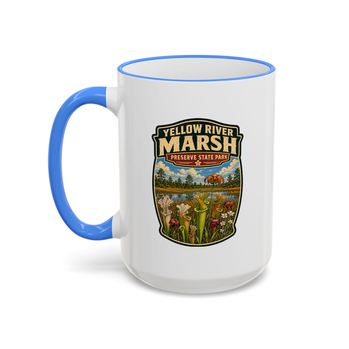 Yellow River Marsh — Accent Rim & Handle 11oz/15oz