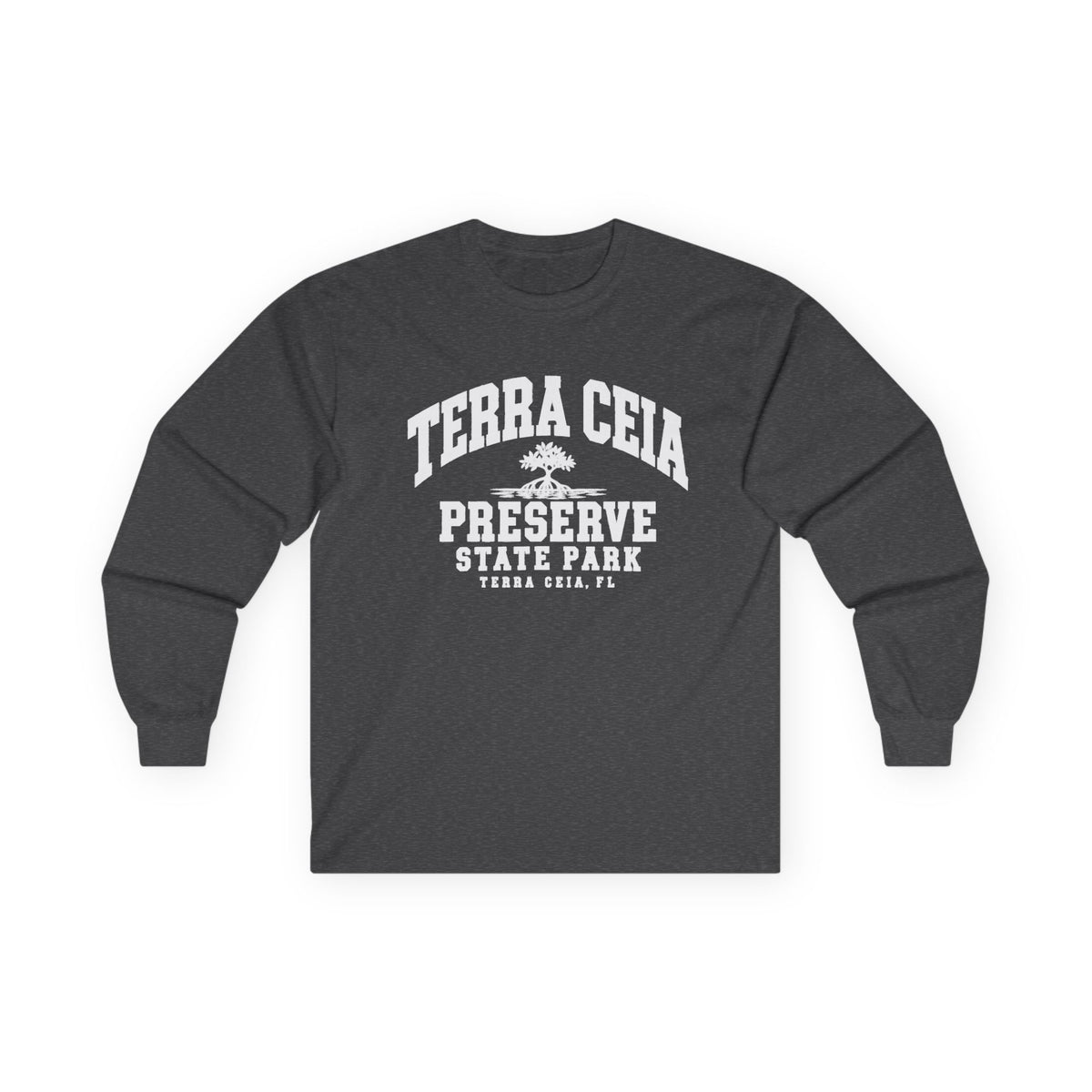 Terra Ceia Preserve State Park Logo- Long Sleeve Tee