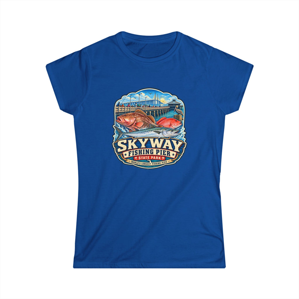 Skyway Fishing Pier- Vintage Tee