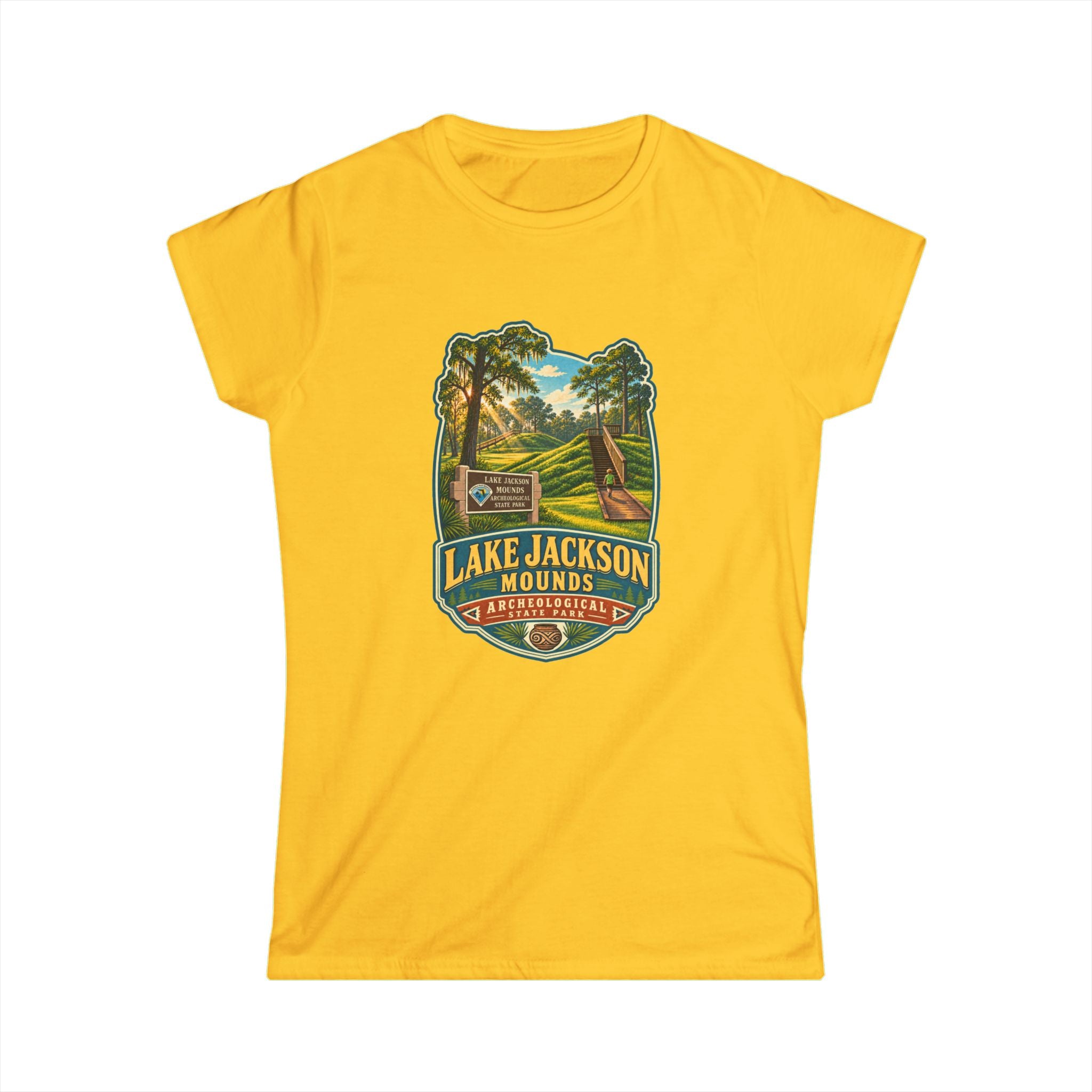 Lake Jackson Mounds- Vintage Tee