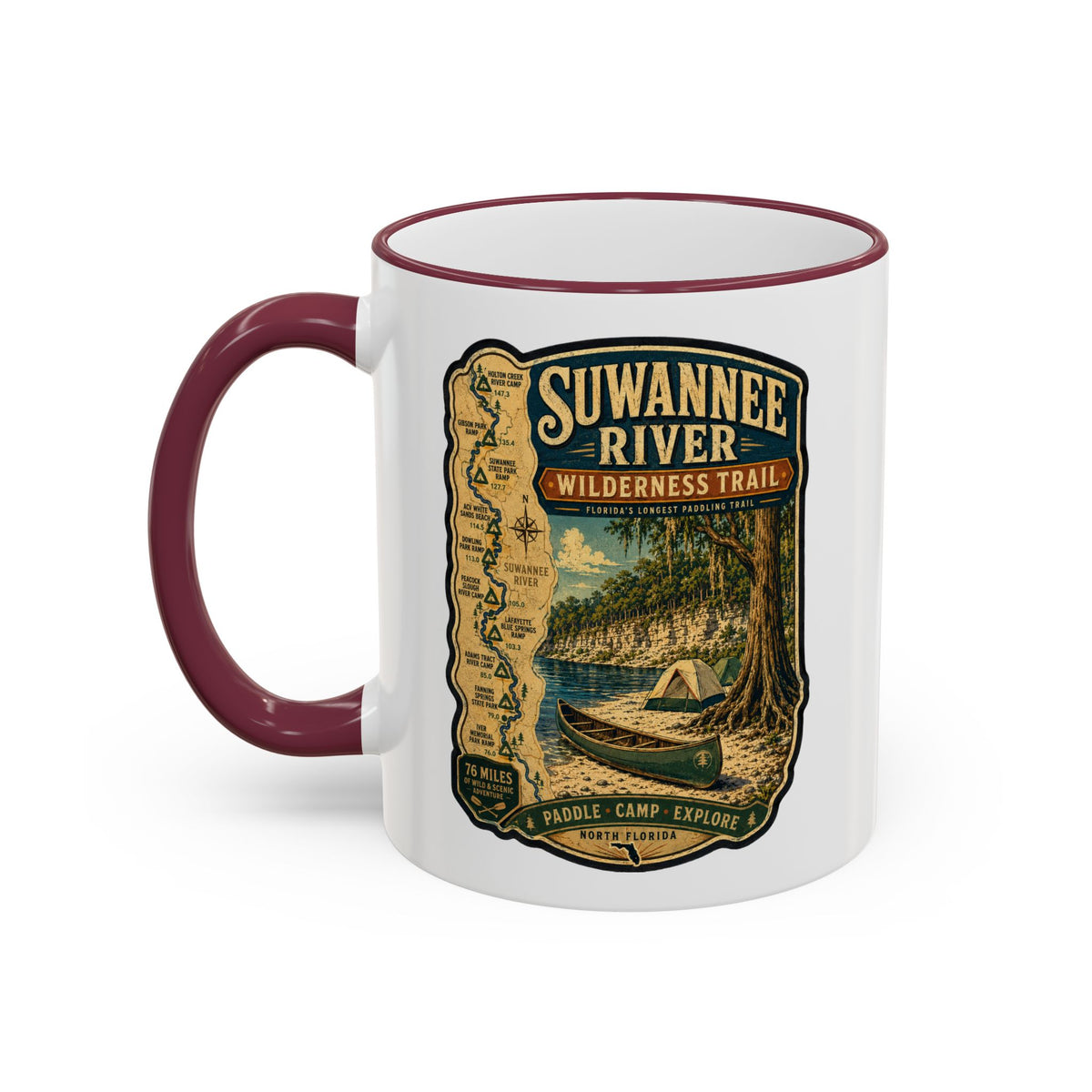 Suwannee River Wilderness Trail Accent Rim & Handle 11oz/15oz