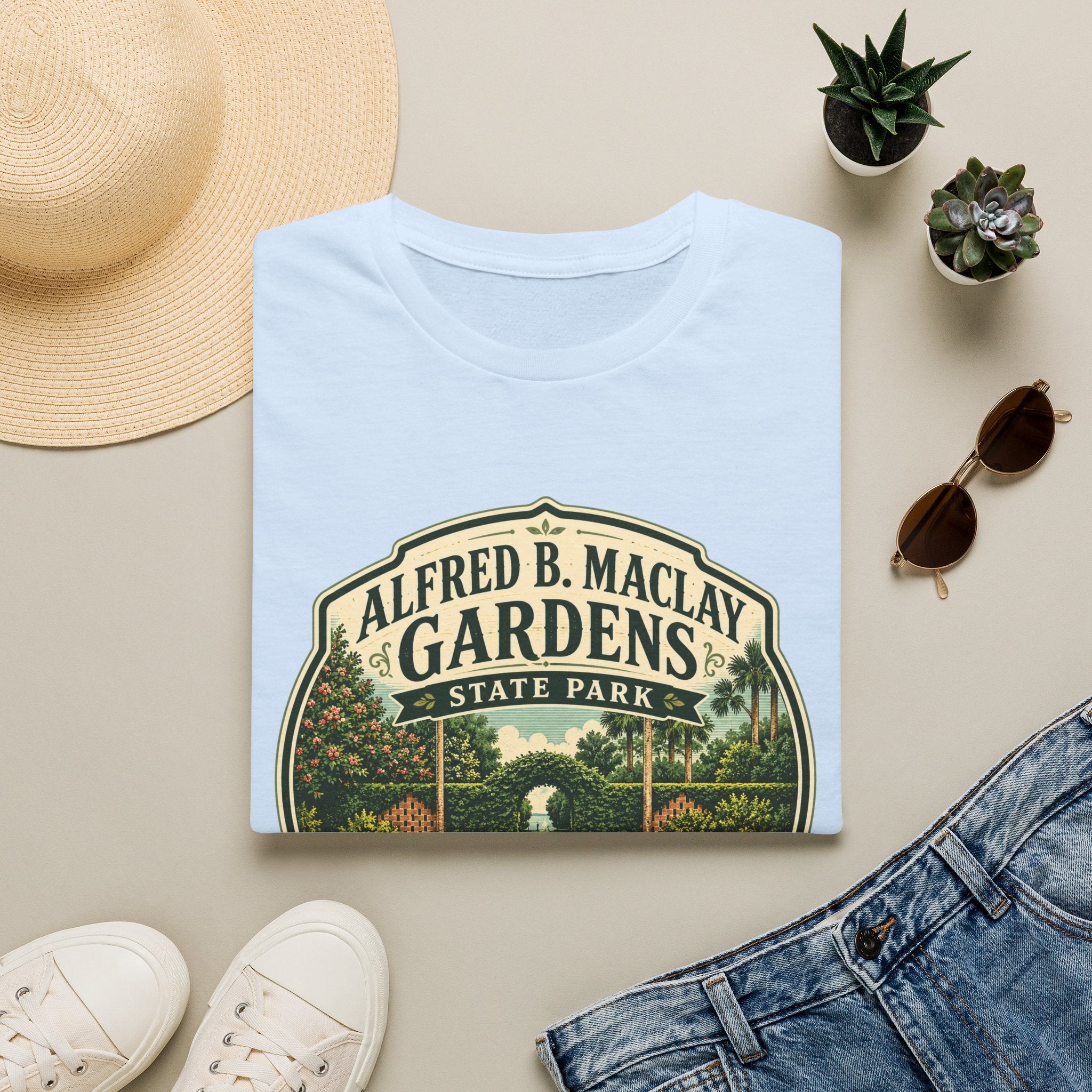 Maclay Gardens — Retro Tee