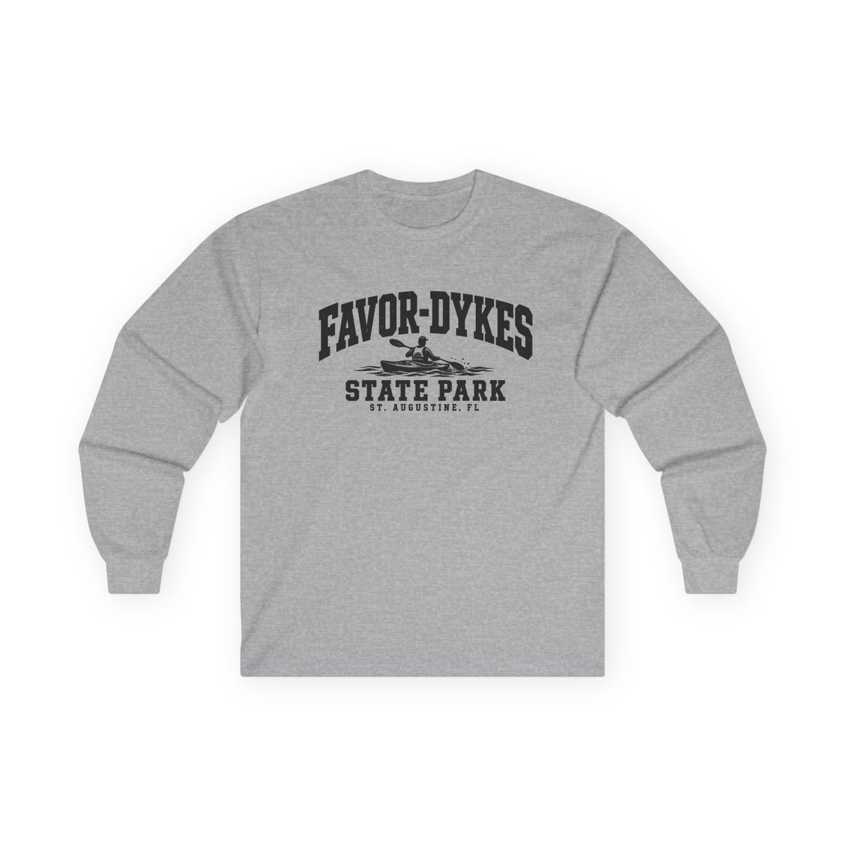 Favor-Dykes State Park Vintage Logo- Long Sleeve Tee