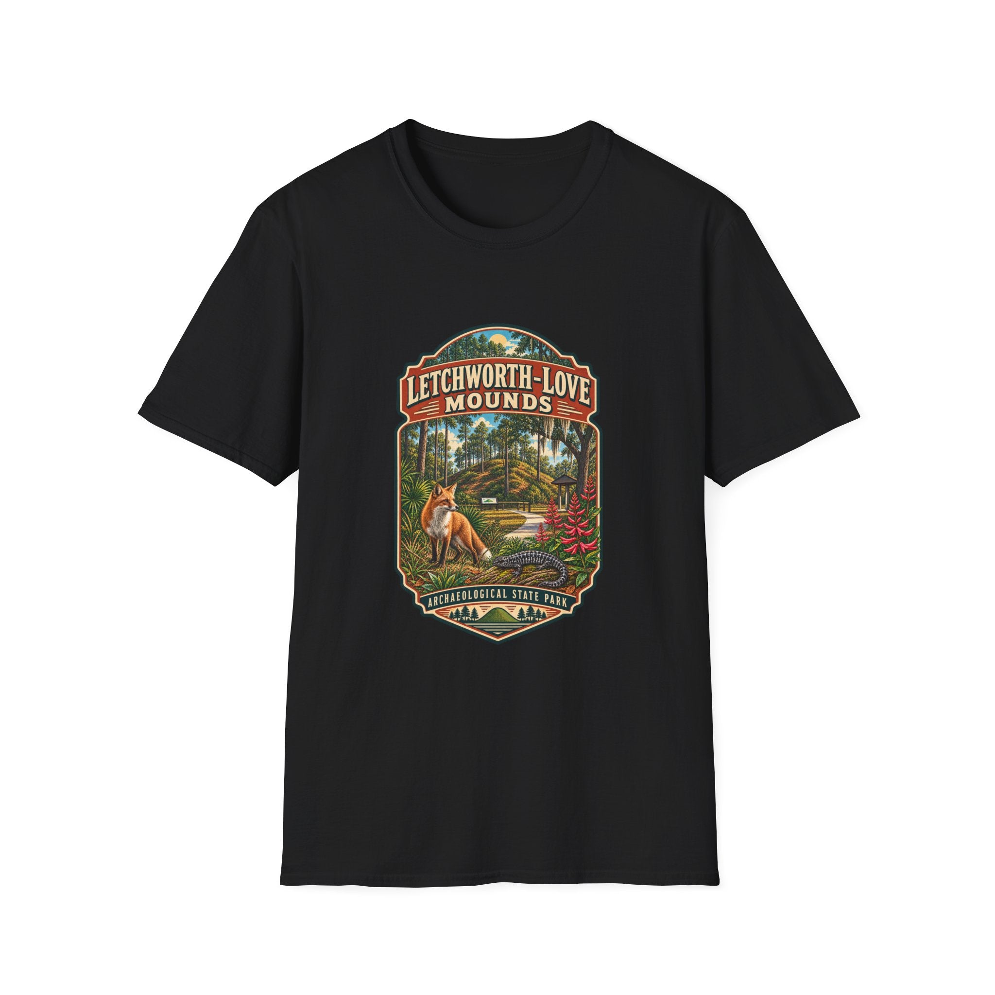 Letchworth-Love Mounds- Retro Tee
