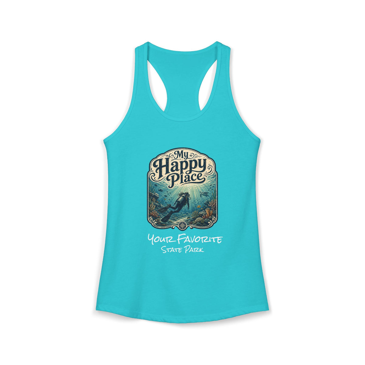 CUSTOMIZABLE Ocean Racerback Tank