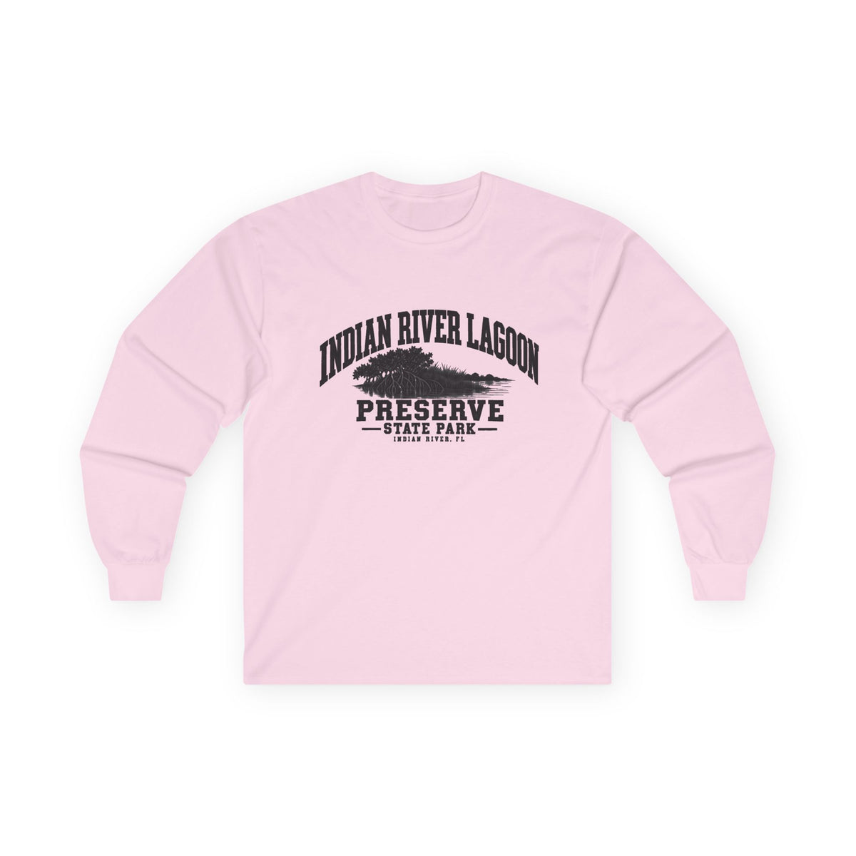 Indian River Lagoon Preserve State Park Logo- Long Sleeve Tee