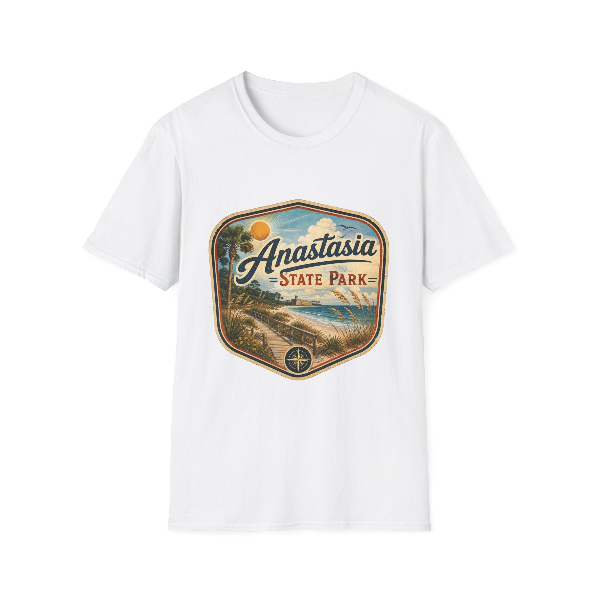 Anastasia State Park — Retro Beach Park Tee
