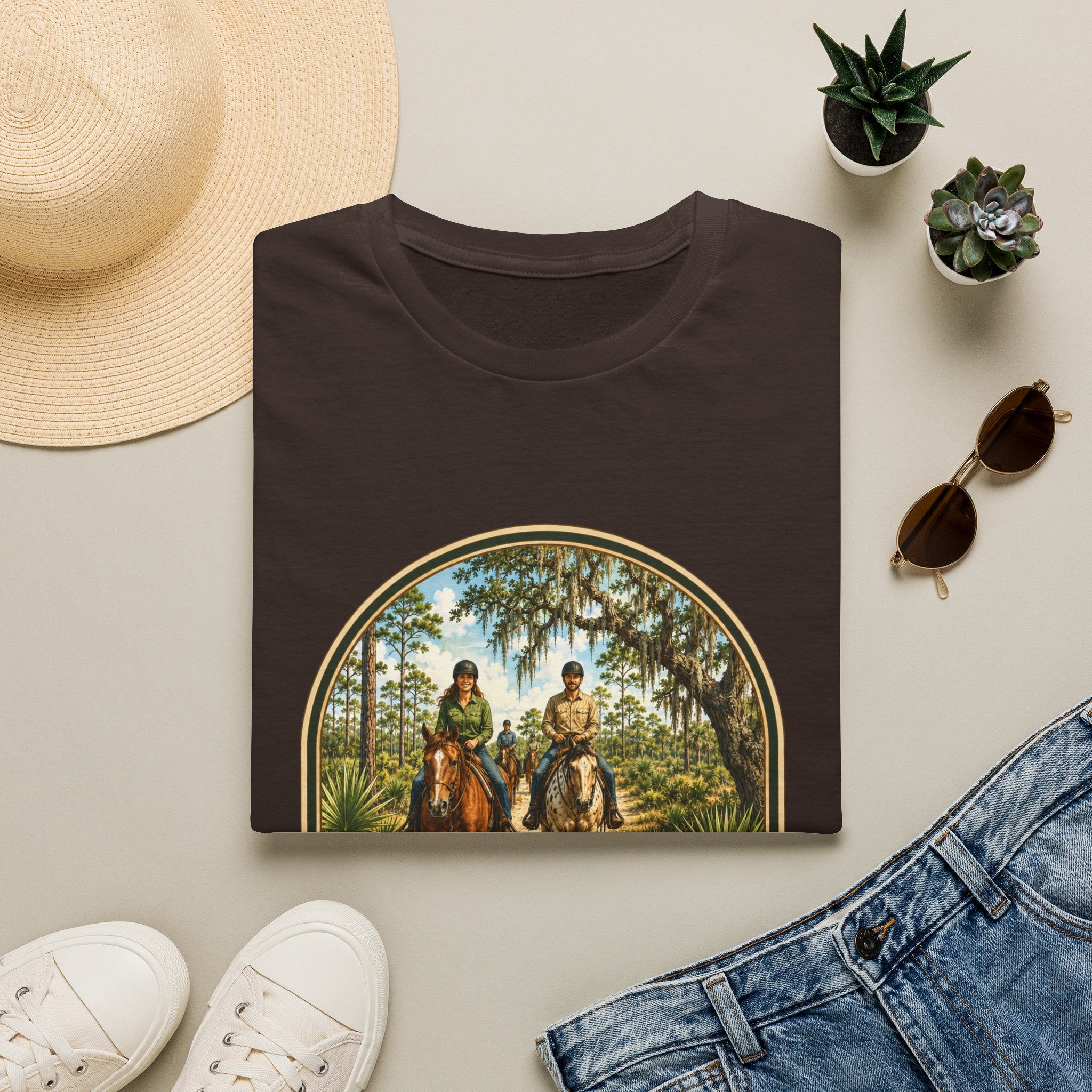 Rock Springs Guest Ranch — Retro Tee
