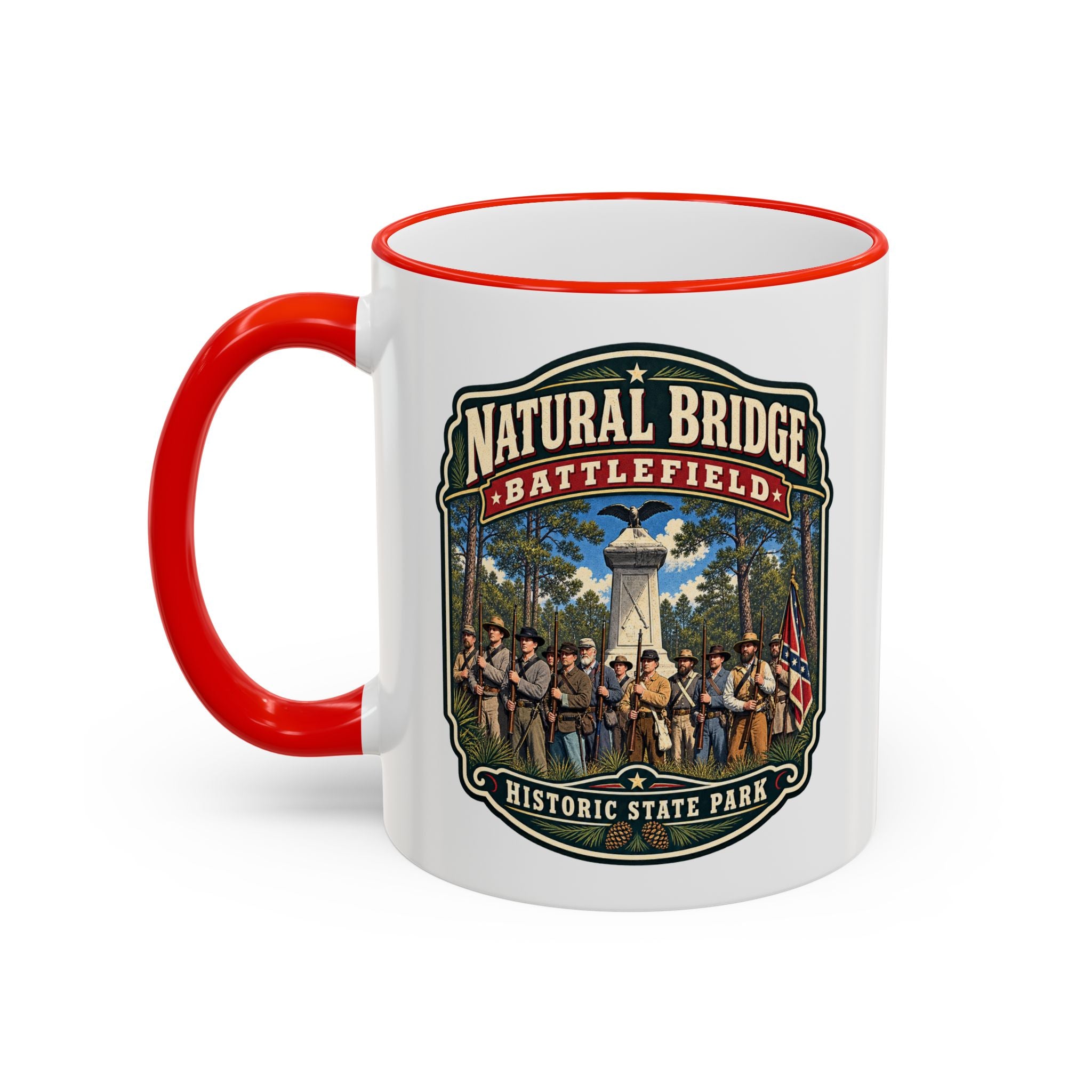 Natural Bridge Accent Rim & Handle 11oz/15oz