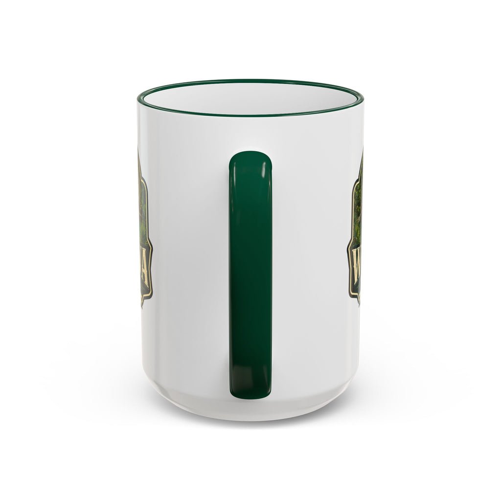 Wekiwa Springs Vintage Mug — Accent Rim & Handle 11oz/15oz