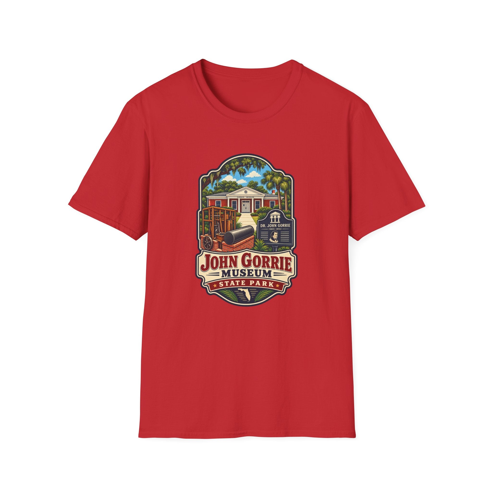 John Gorrie Museum- Retro Tee