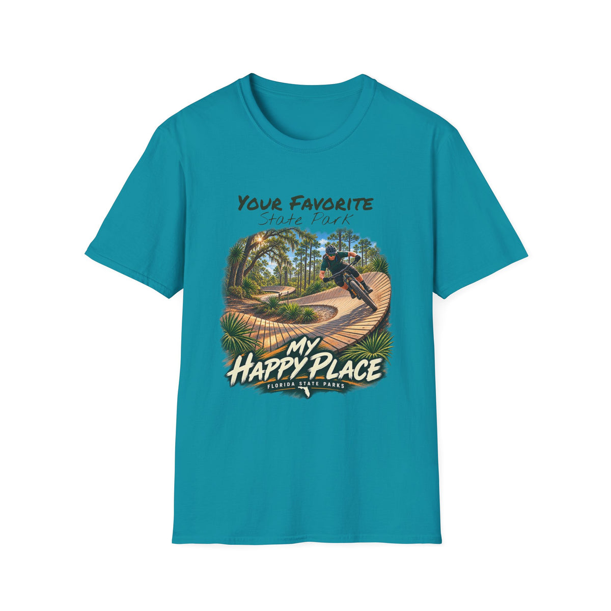 CUSTOMIZABLE Bike Course- Retro Tee