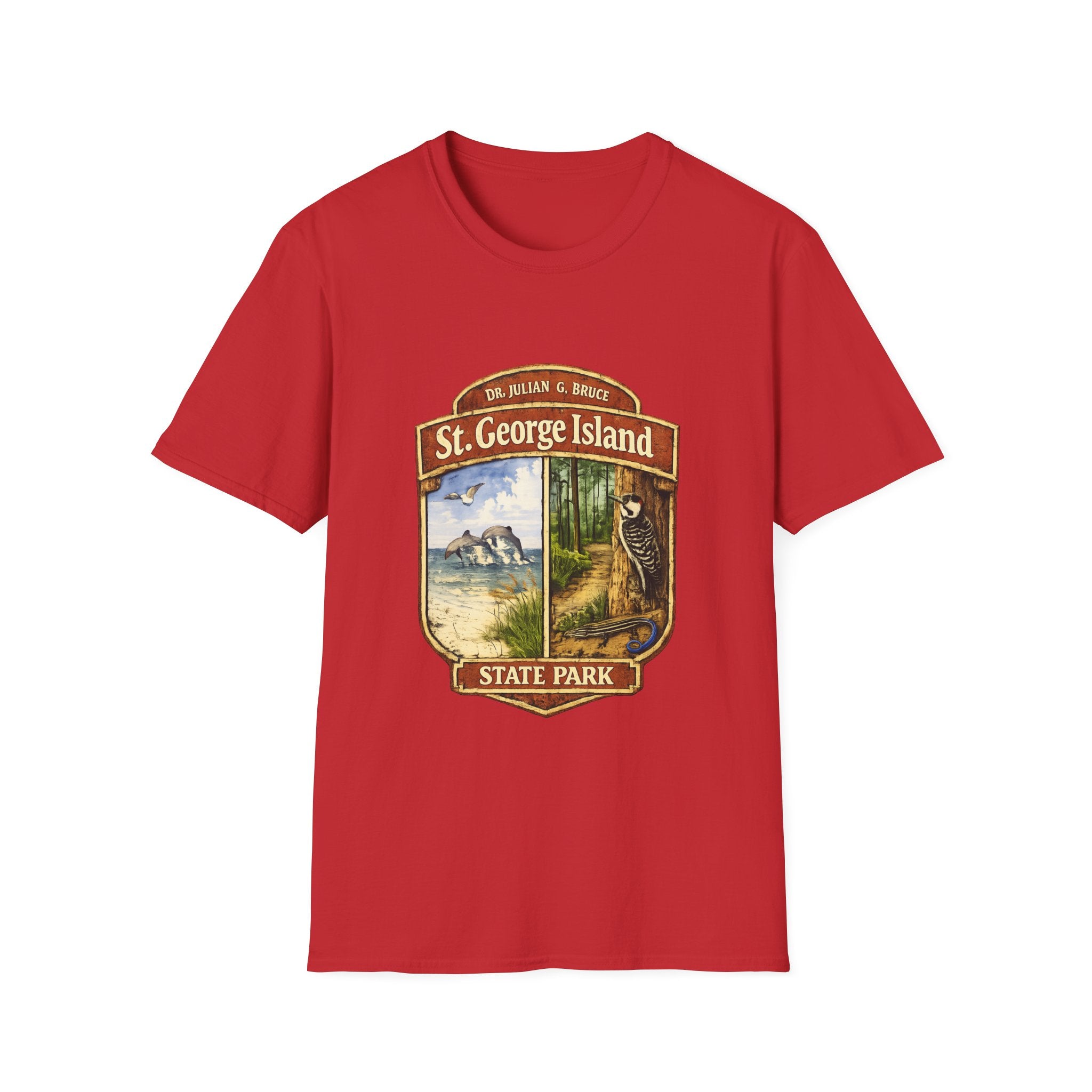 St. George Island- Retro Tee