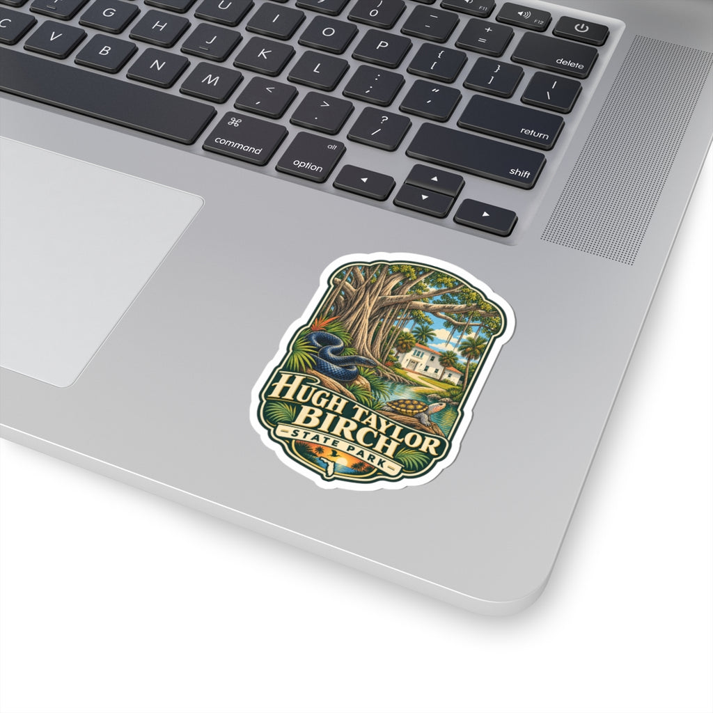 Hugh Taylor Birch State Park Sticker — Vintage Wildlife Park Decal (Kiss-Cut)
