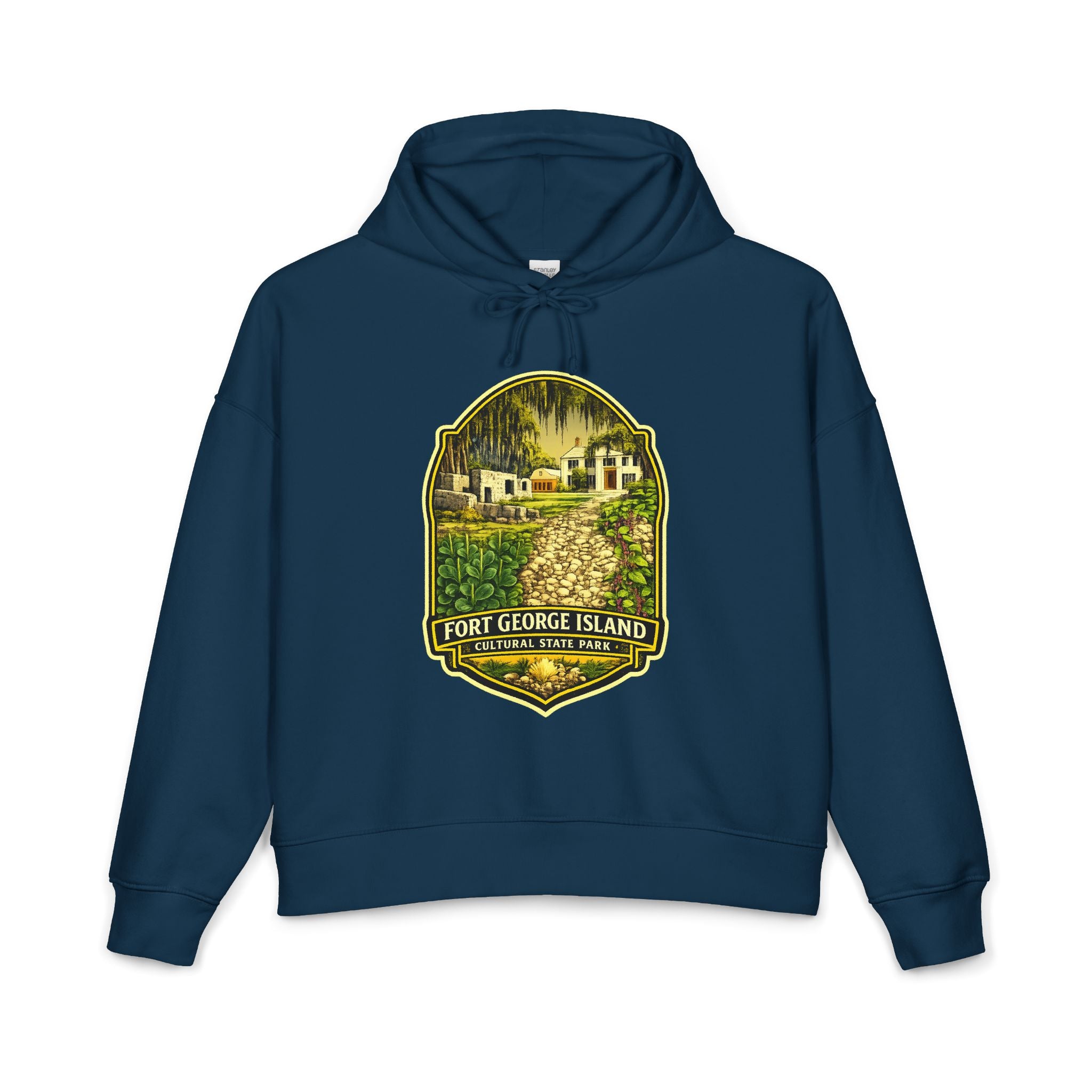 Fort George Island — Vintage Hoodie