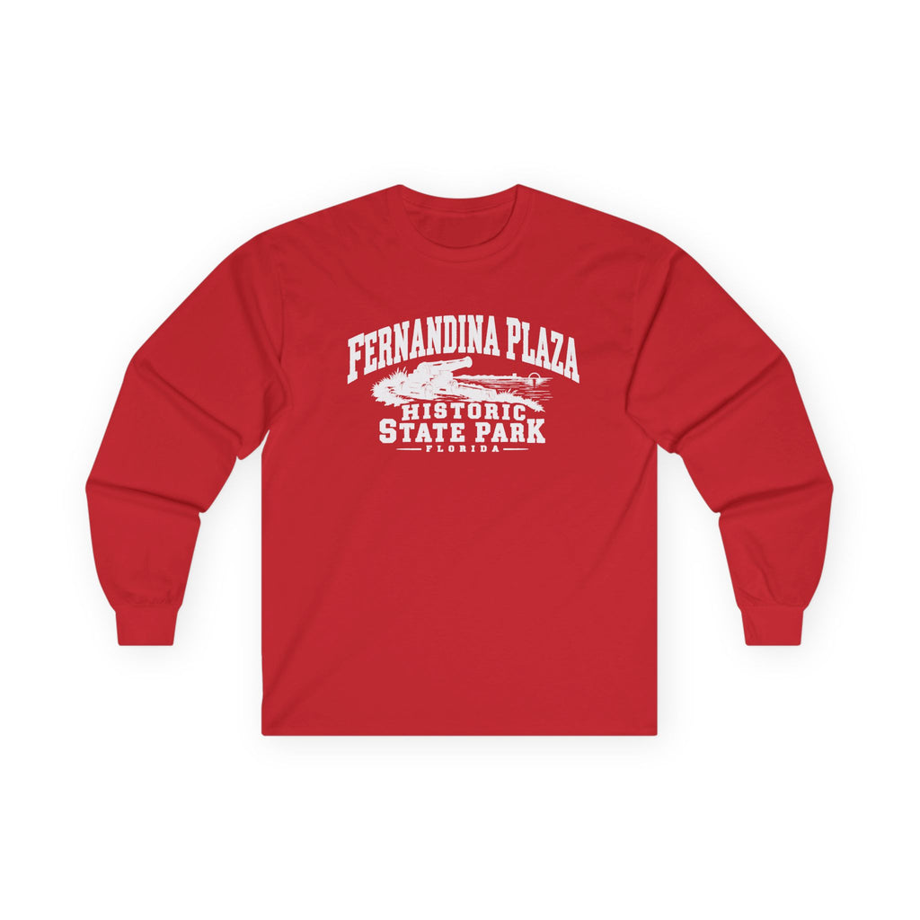 Fernandina Plaza- Long Sleeve Tee