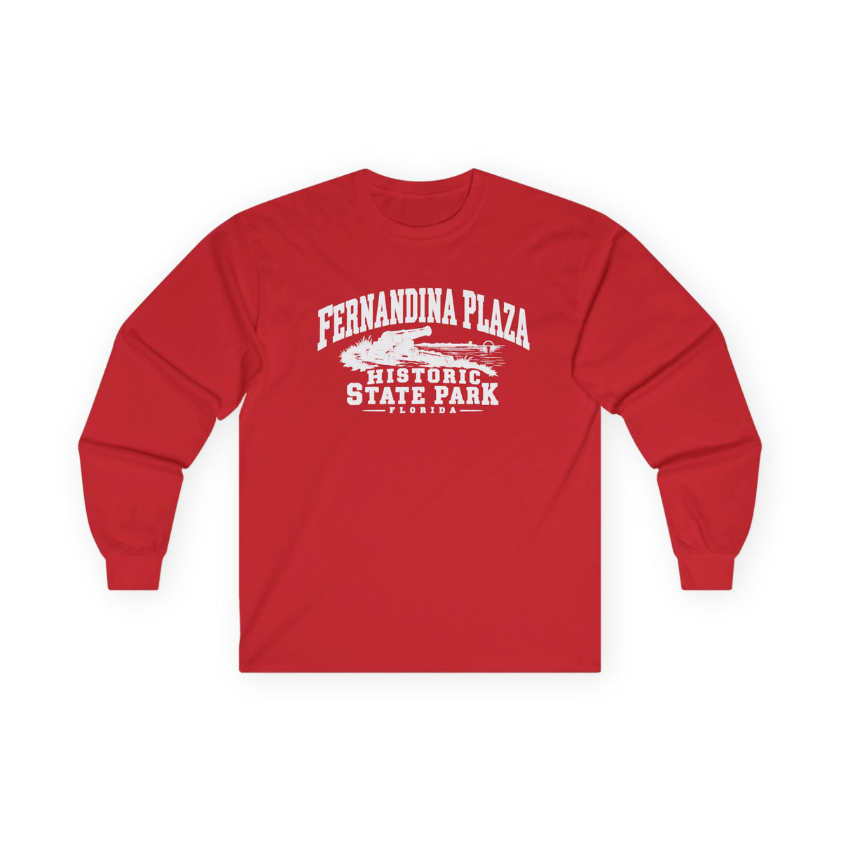 Fernandina Plaza- Long Sleeve Tee