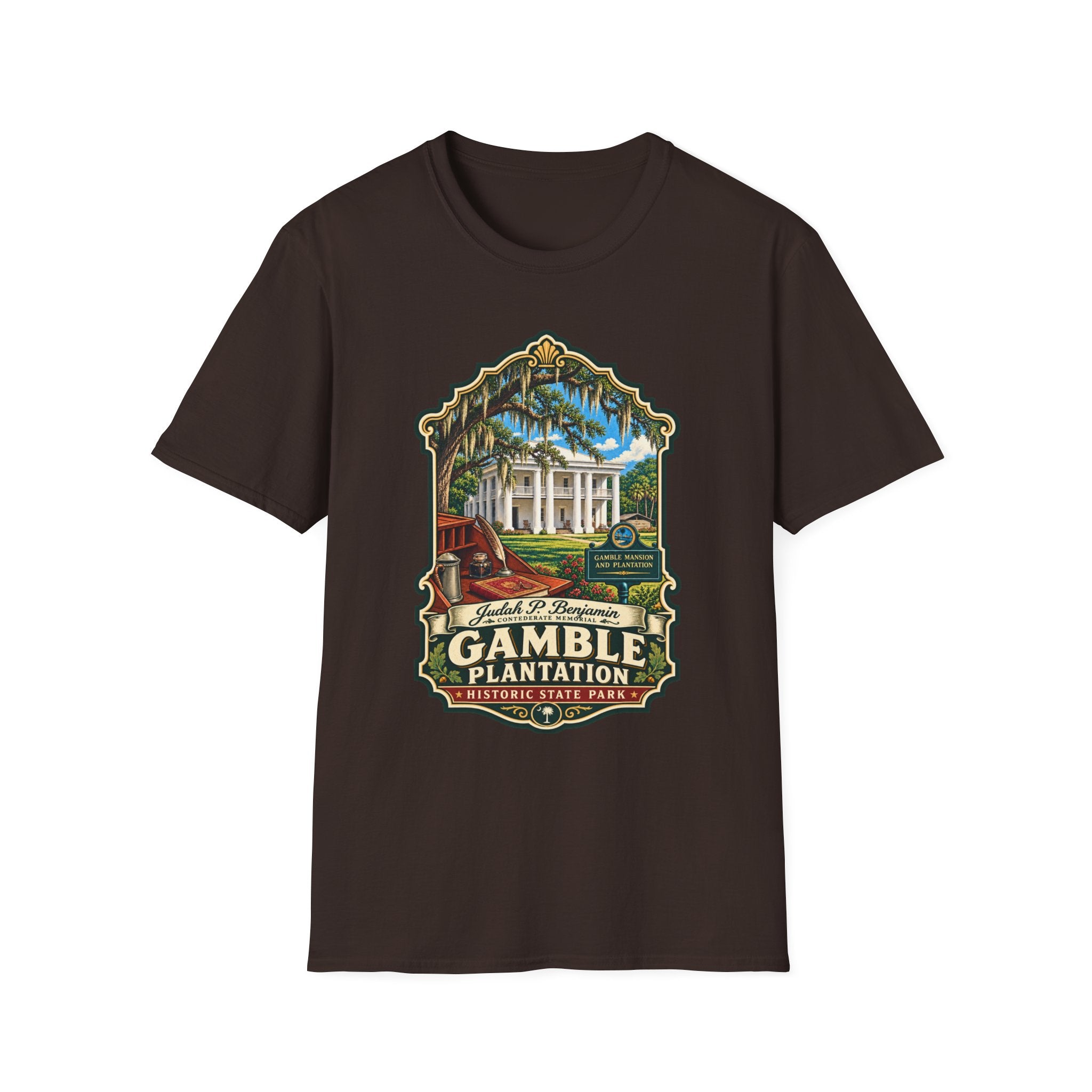 Gamble Plantation- Retro Tee