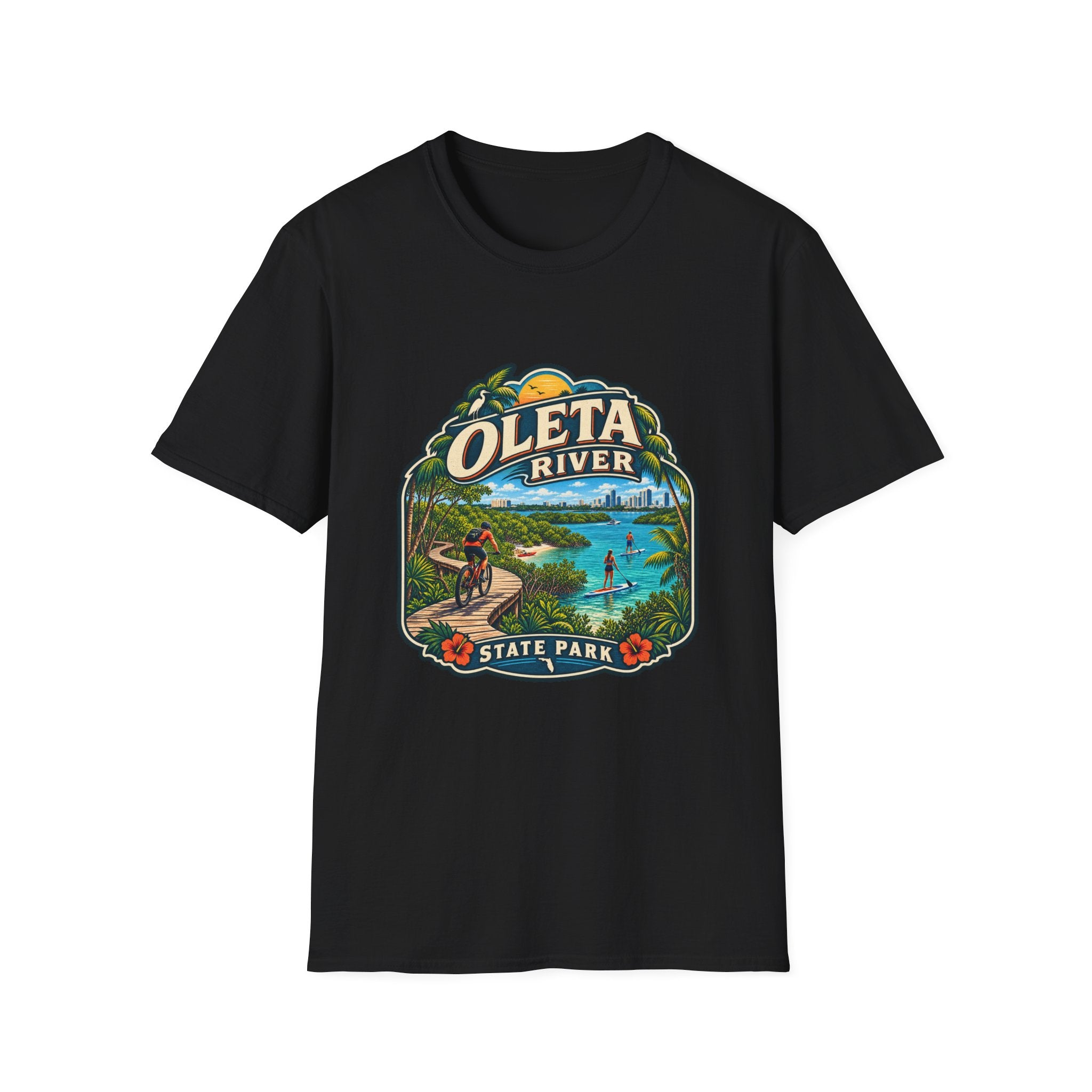 Oleta River- Retro Tee
